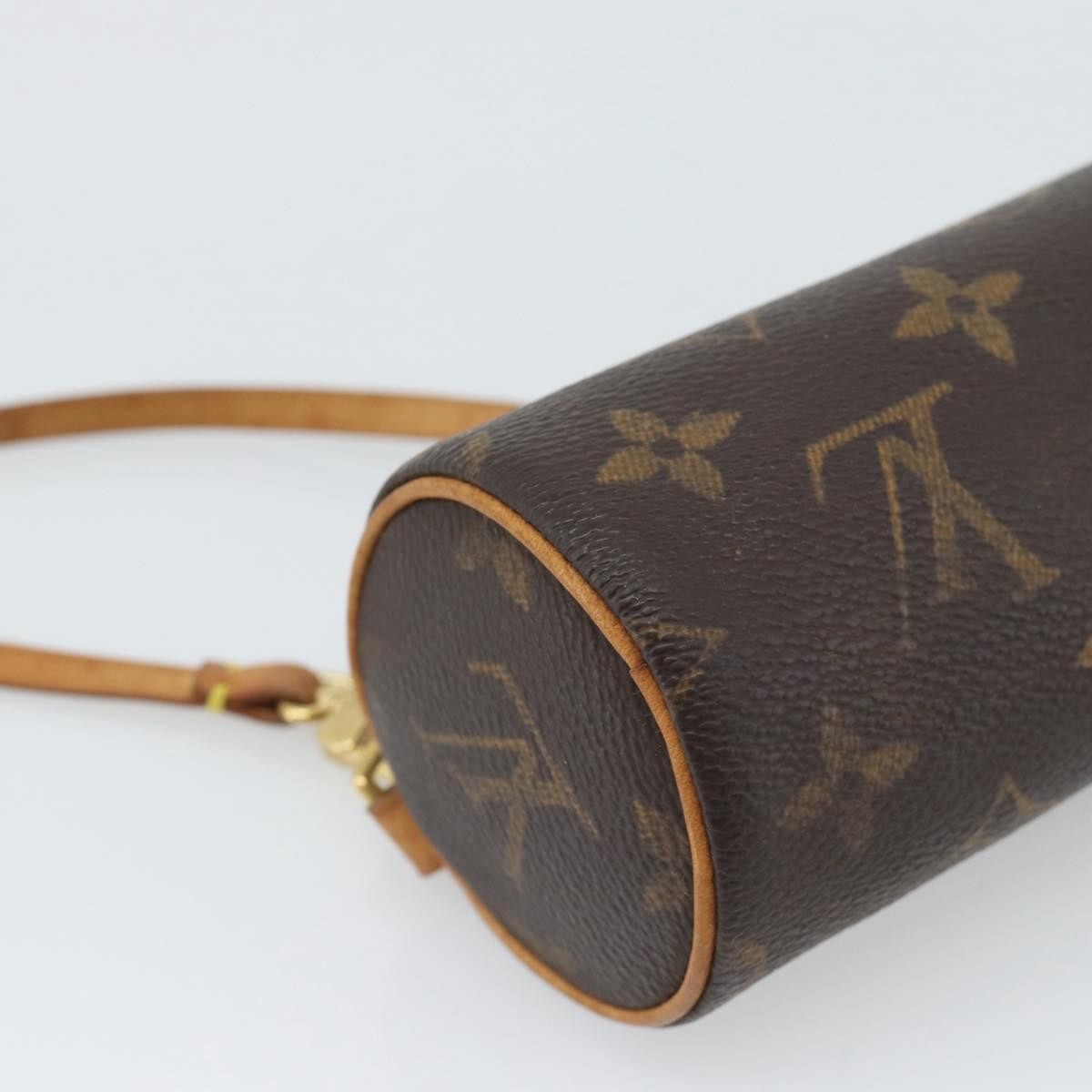 Louis Vuitton Papillon Pochette Monogram Canvas Brown Canvas Clutche & Pouche Bag (Pre-Owned)