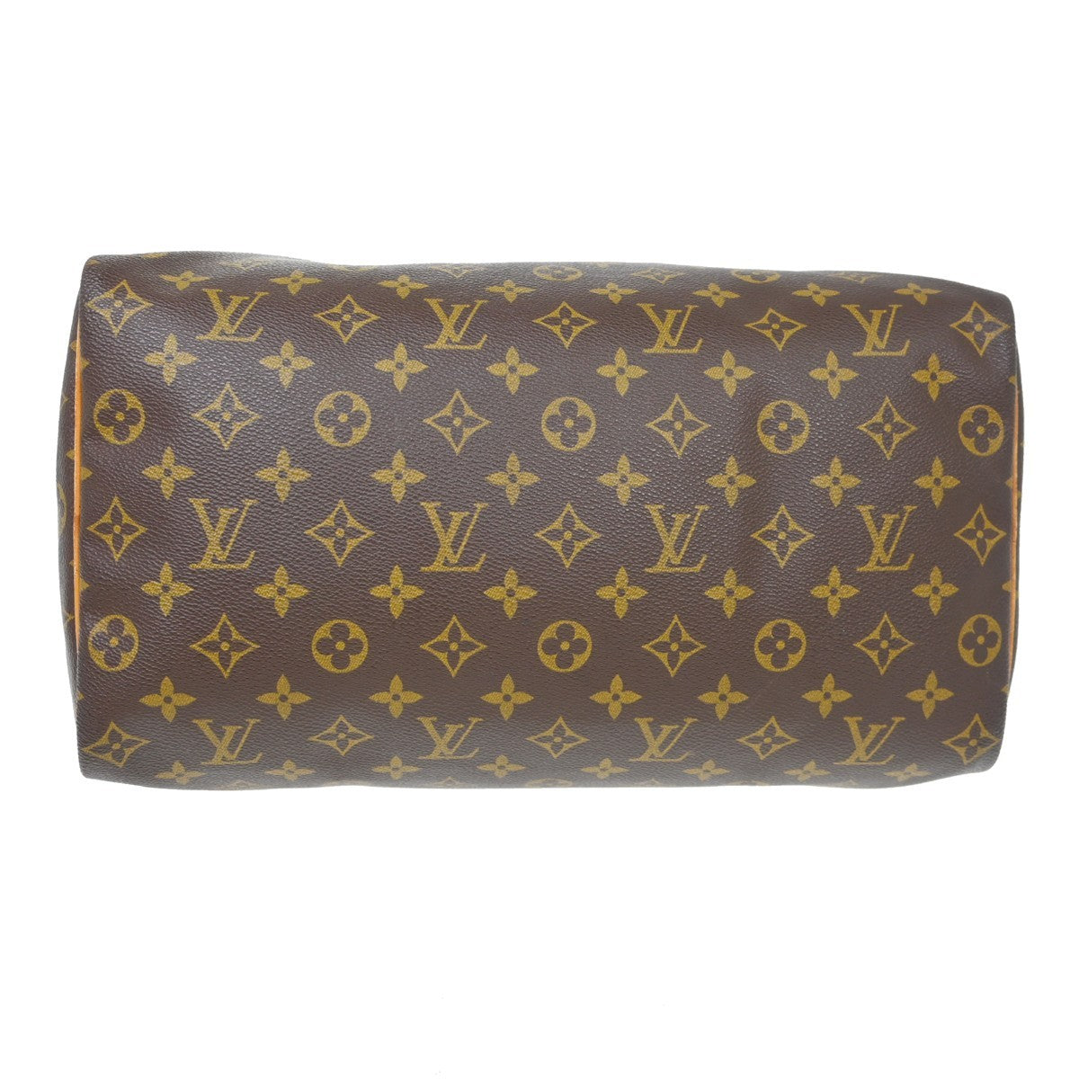 Louis Vuitton Speedy Handbag Monogram Canvas Brown Canvas Handbag (Pre-Owned)