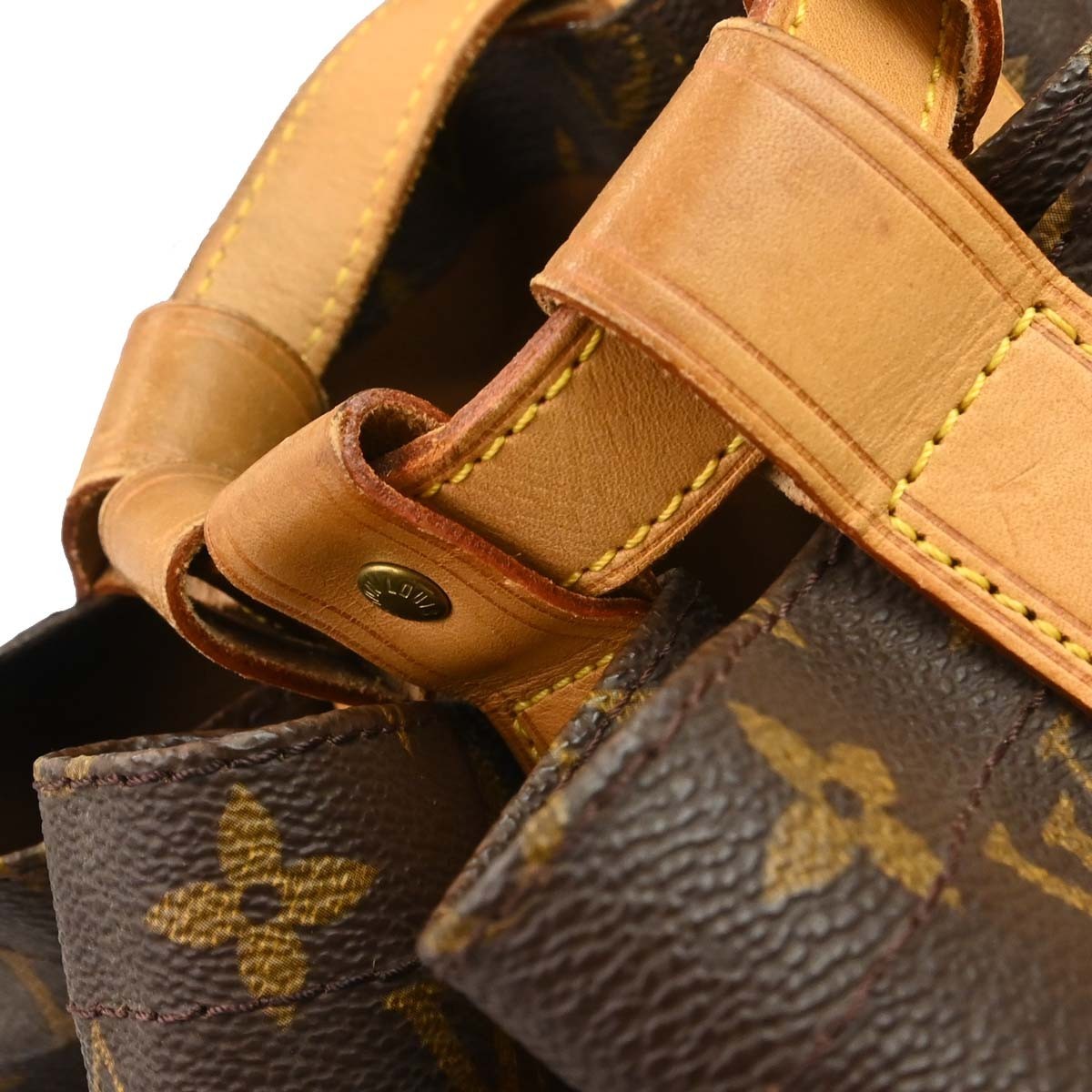 Louis Vuitton Randonnee Backpack Monogram Canvas Brown Canvas Shoulder Bag Bag (Pre-Owned)
