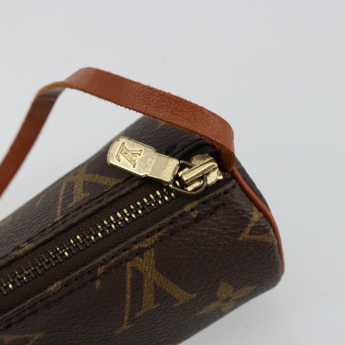 Louis Vuitton Papillon Pochette Monogram Canvas Brown Canvas Clutche & Pouche Bag (Pre-Owned)