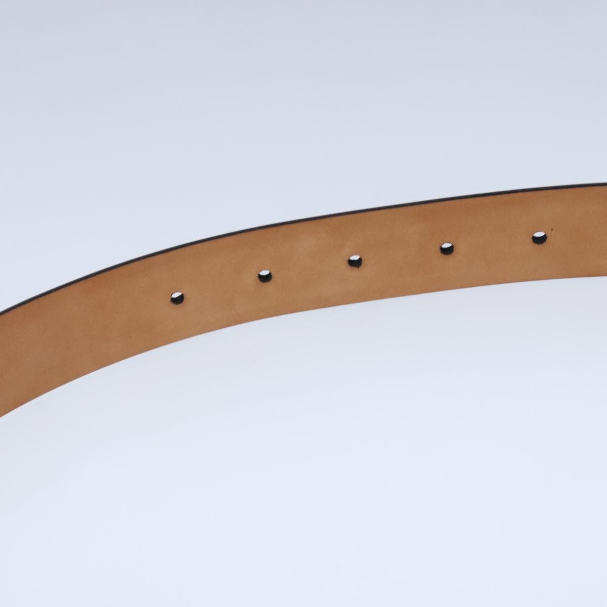 Louis Vuitton Carre Belt Leather Black Leather Belts Accessory (Pre-Owned)