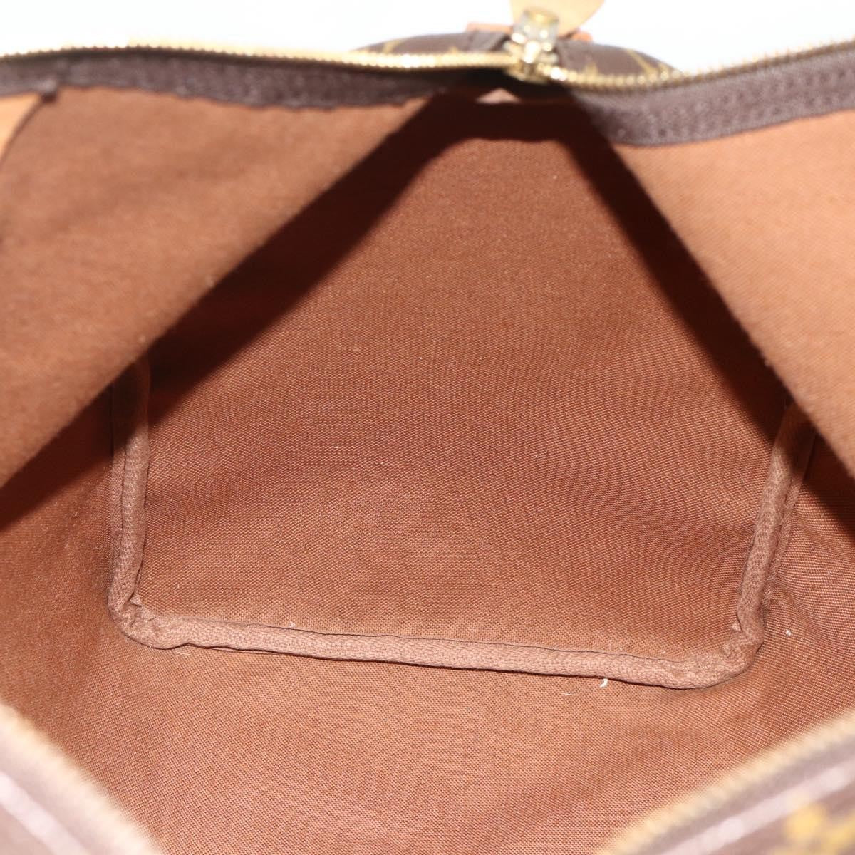 Louis Vuitton Speedy Handbag Monogram Canvas Brown Canvas Handbag (Pre-Owned)