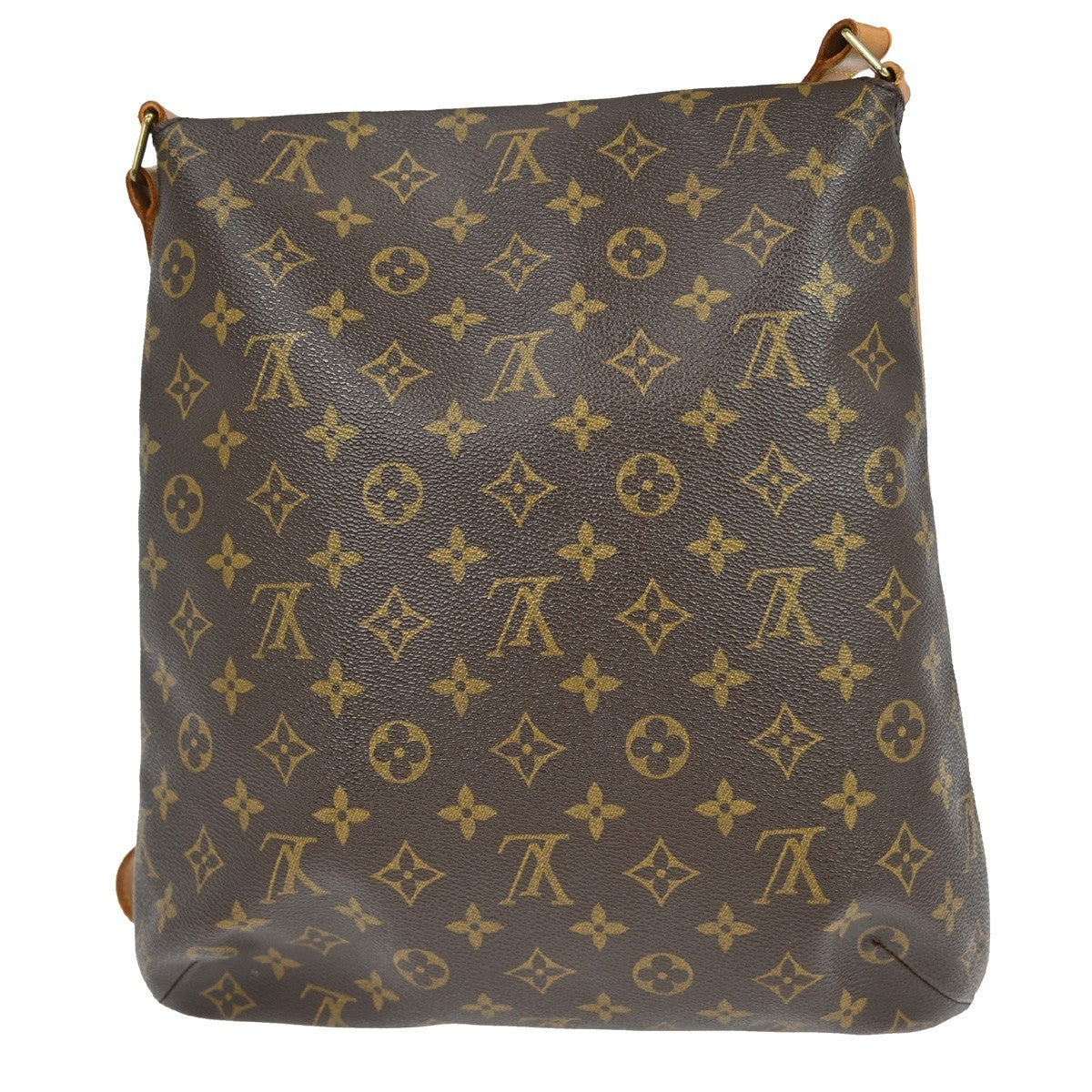 Louis Vuitton Musette Salsa Handbag Monogram Canvas Brown Canvas Shoulder Bag Bag (Pre-Owned)