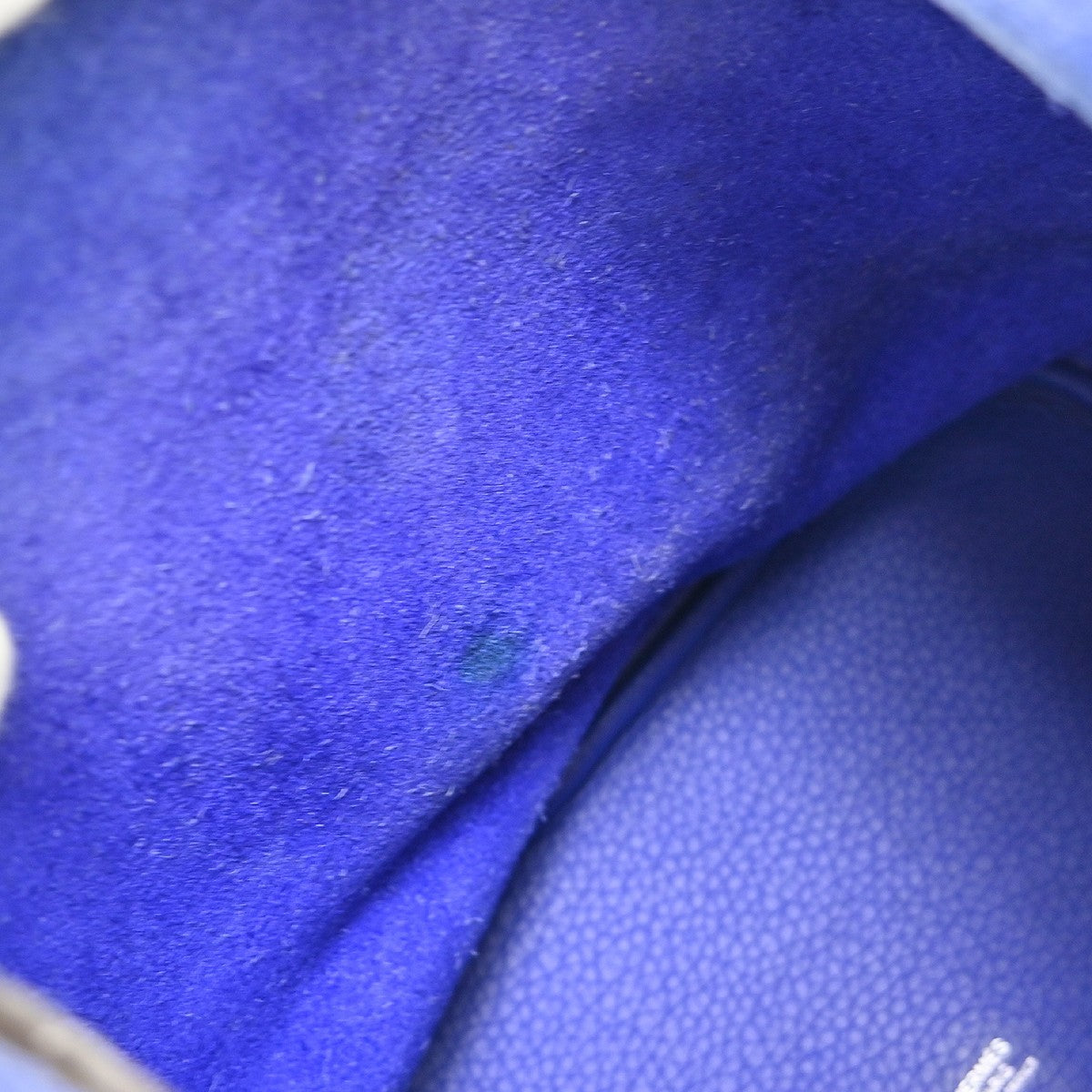 Hermes Picotin Lock Bag Clemence Blue Leather Handbag (Pre-Owned)