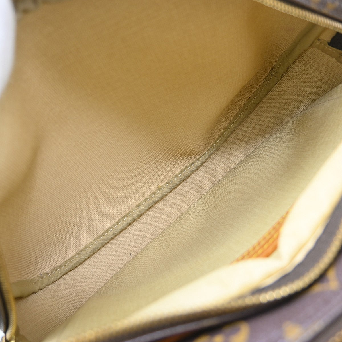 Louis Vuitton Reporter Bag Monogram Canvas Brown Canvas Shoulder Bag Bag (Pre-Owned)