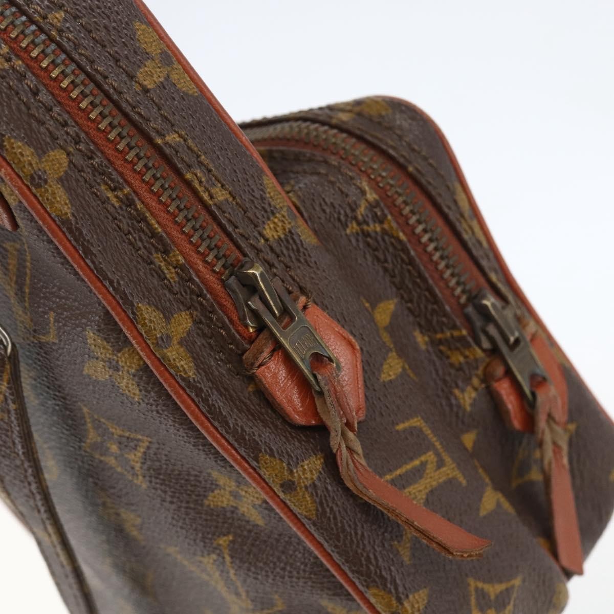 Louis Vuitton Amazone Bag Monogram Canvas Brown Canvas Shoulder Bag Bag (Pre-Owned)