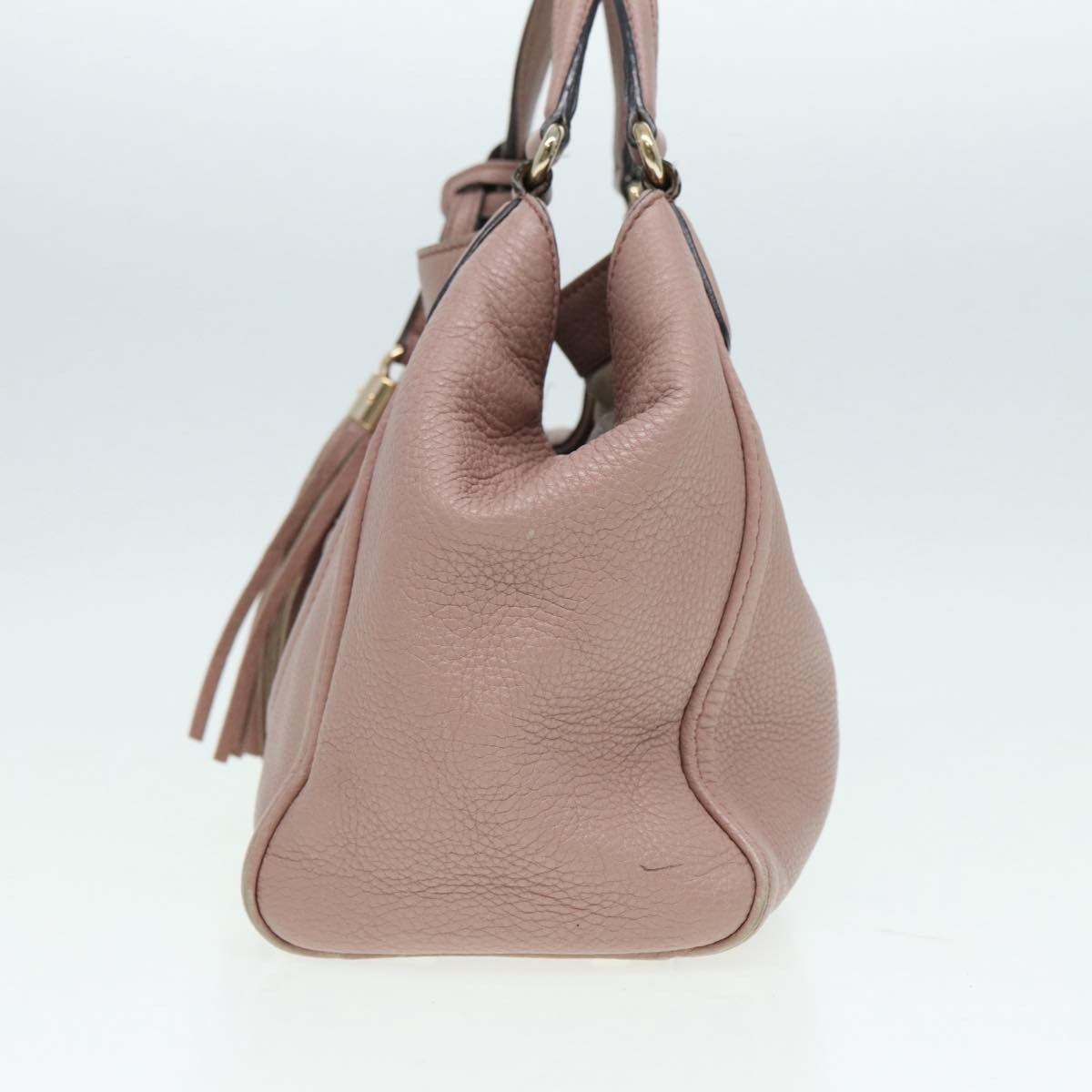 Gucci Soho Convertible Shoulder Bag Leather Pink Leather Tote Bag Bag (Pre-Owned)
