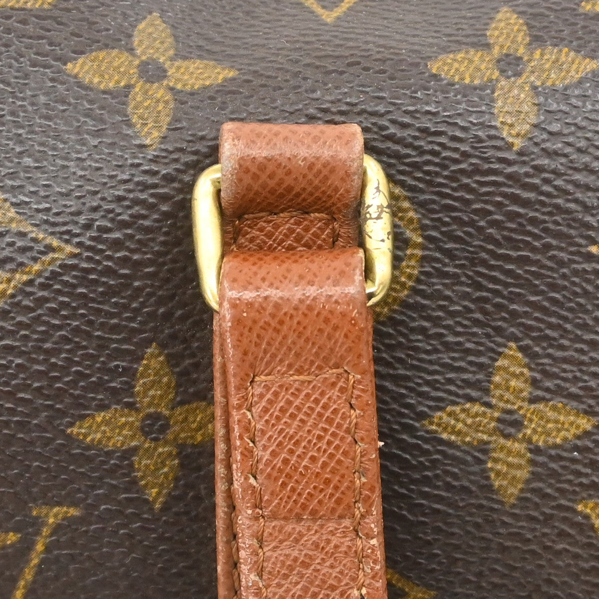 Louis Vuitton Papillon Handbag Monogram Canvas Brown Canvas Handbag (Pre-Owned)
