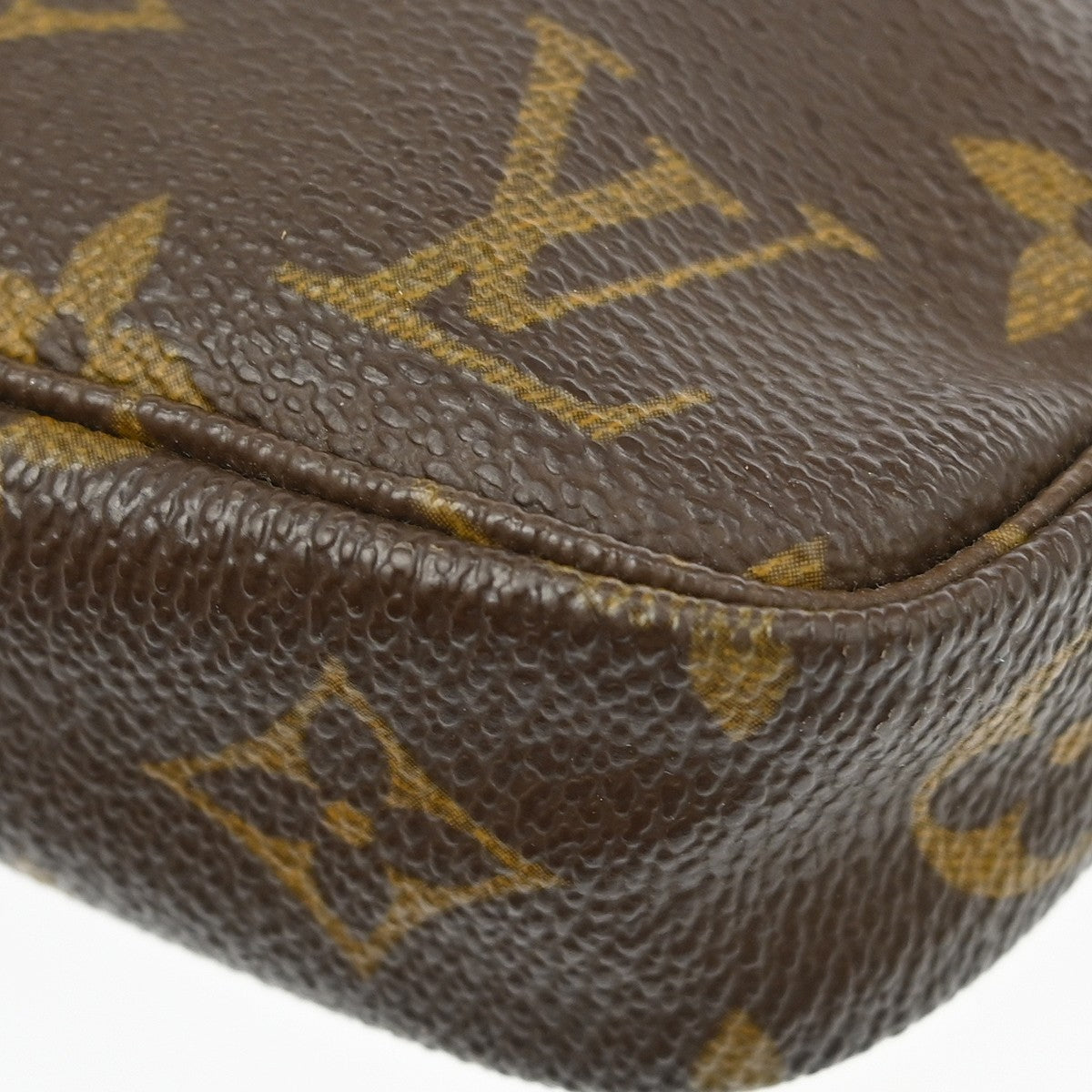 Louis Vuitton Pochette Accessoires Nm Monogram Canvas Brown Canvas Clutche & Pouche Bag (Pre-Owned)