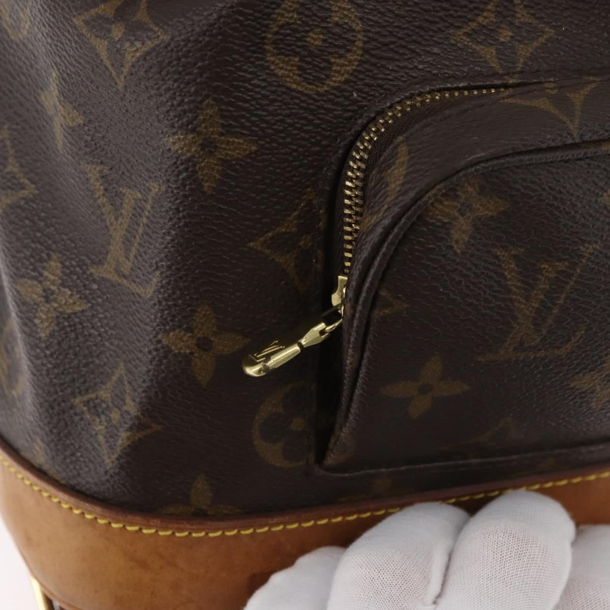 Louis Vuitton Vintage Montsouris Backpack Monogram Canvas Brown Canvas Backpack Bag (Pre-Owned)