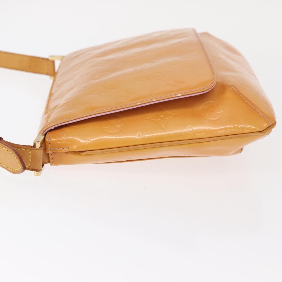 Louis Vuitton Thompson Street Handbag Monogram Vernis Yellow Patent_Leather Shoulder Bag Bag (Pre-Owned)