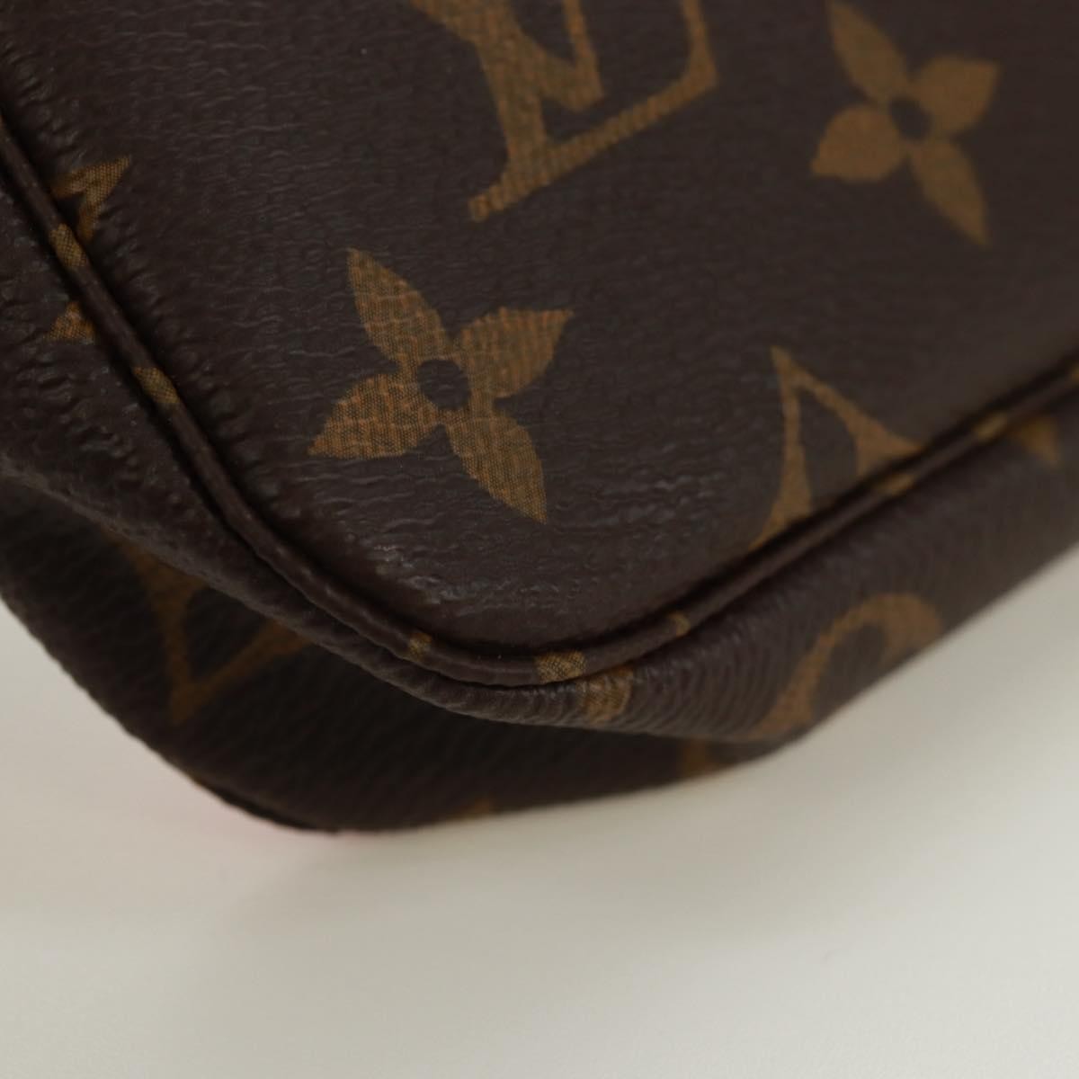 Louis Vuitton Pochette Accessoires Limited Edition Christmas Animation Monogram Canvas Multicolour Canvas Clutche & Pouche Bag (Pre-Owned)