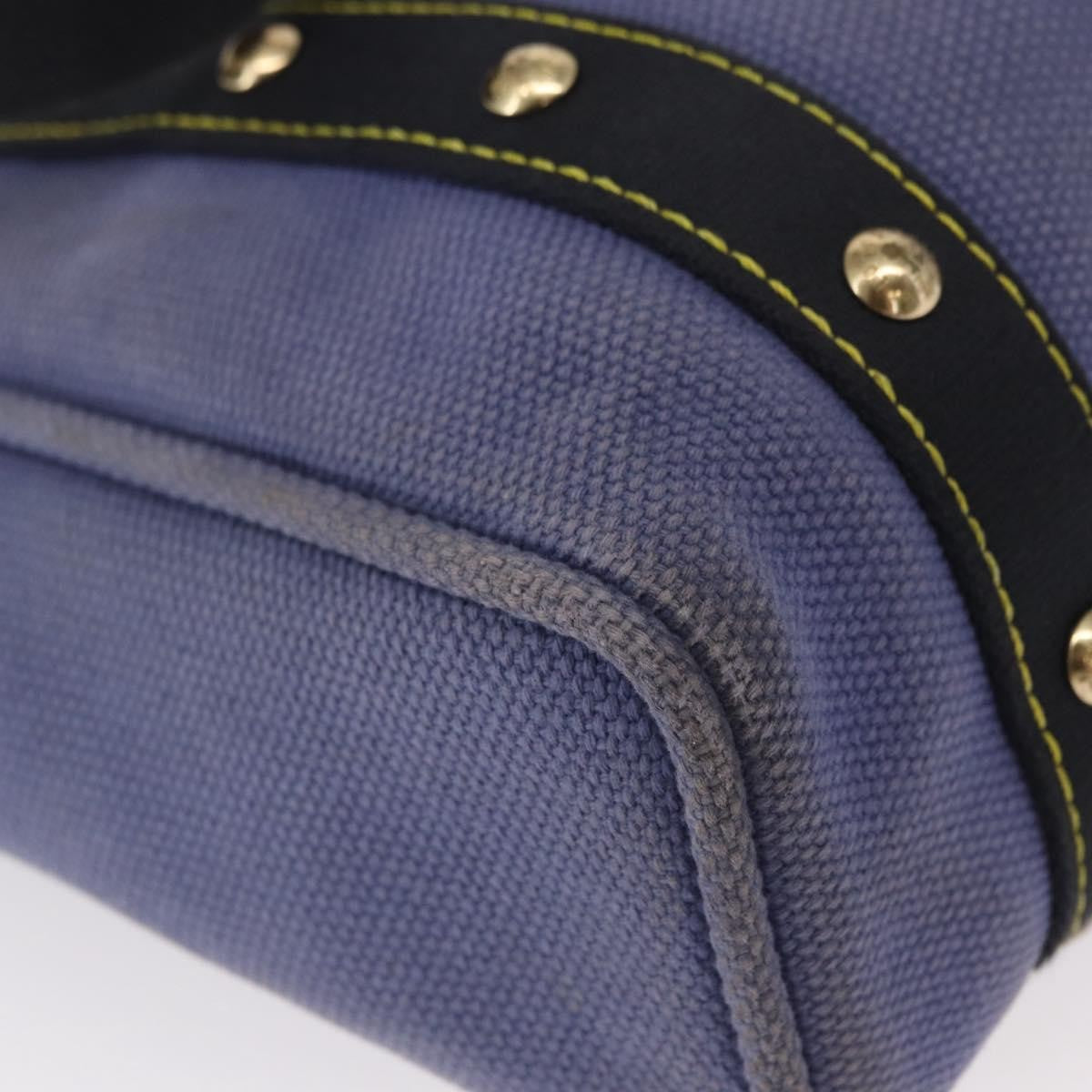 Louis Vuitton Antigua Tote Canvas Blue Canvas Tote Bag Bag (Pre-Owned)
