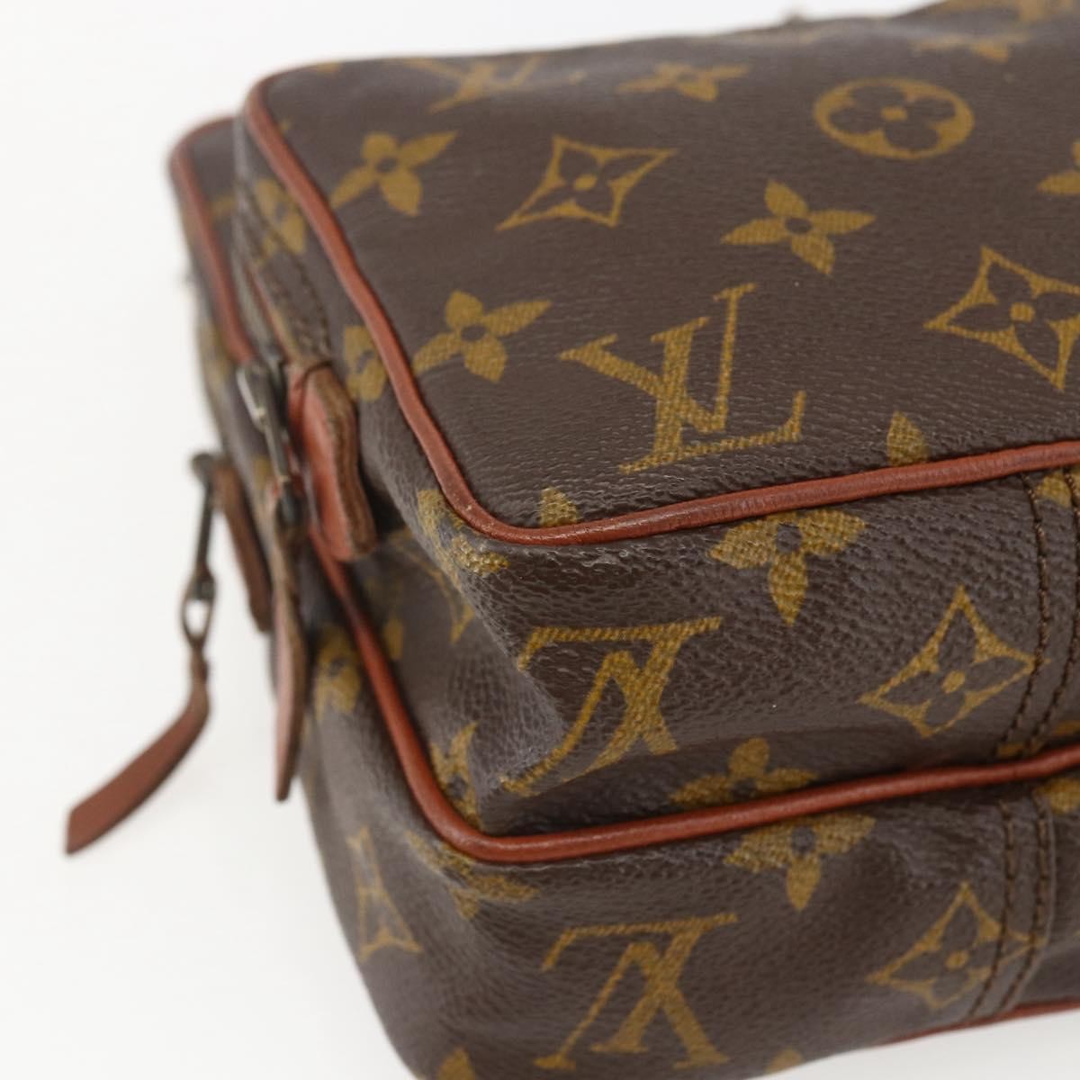Louis Vuitton Amazone Bag Monogram Canvas Brown Canvas Shoulder Bag Bag (Pre-Owned)