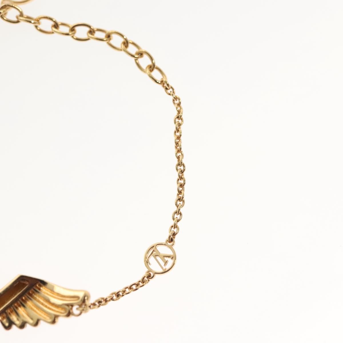 Louis Vuitton Essential V California Dreaming Bracelet Metal With Crystals Gold Metal Bracelet Jewelry (Pre-Owned)