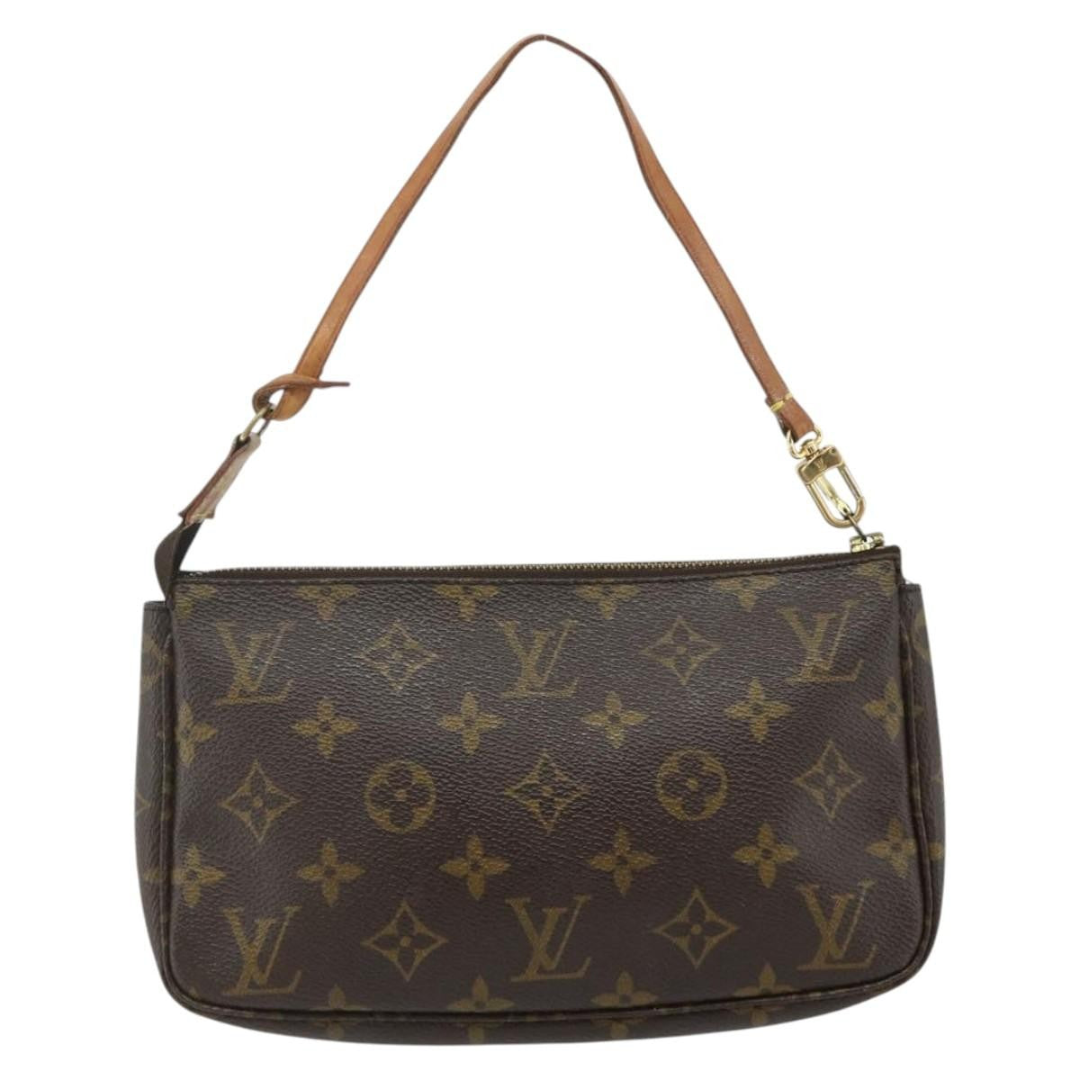 Louis Vuitton Pochette Accessoires Nm Monogram Canvas Brown Canvas Clutche & Pouche Bag (Pre-Owned)
