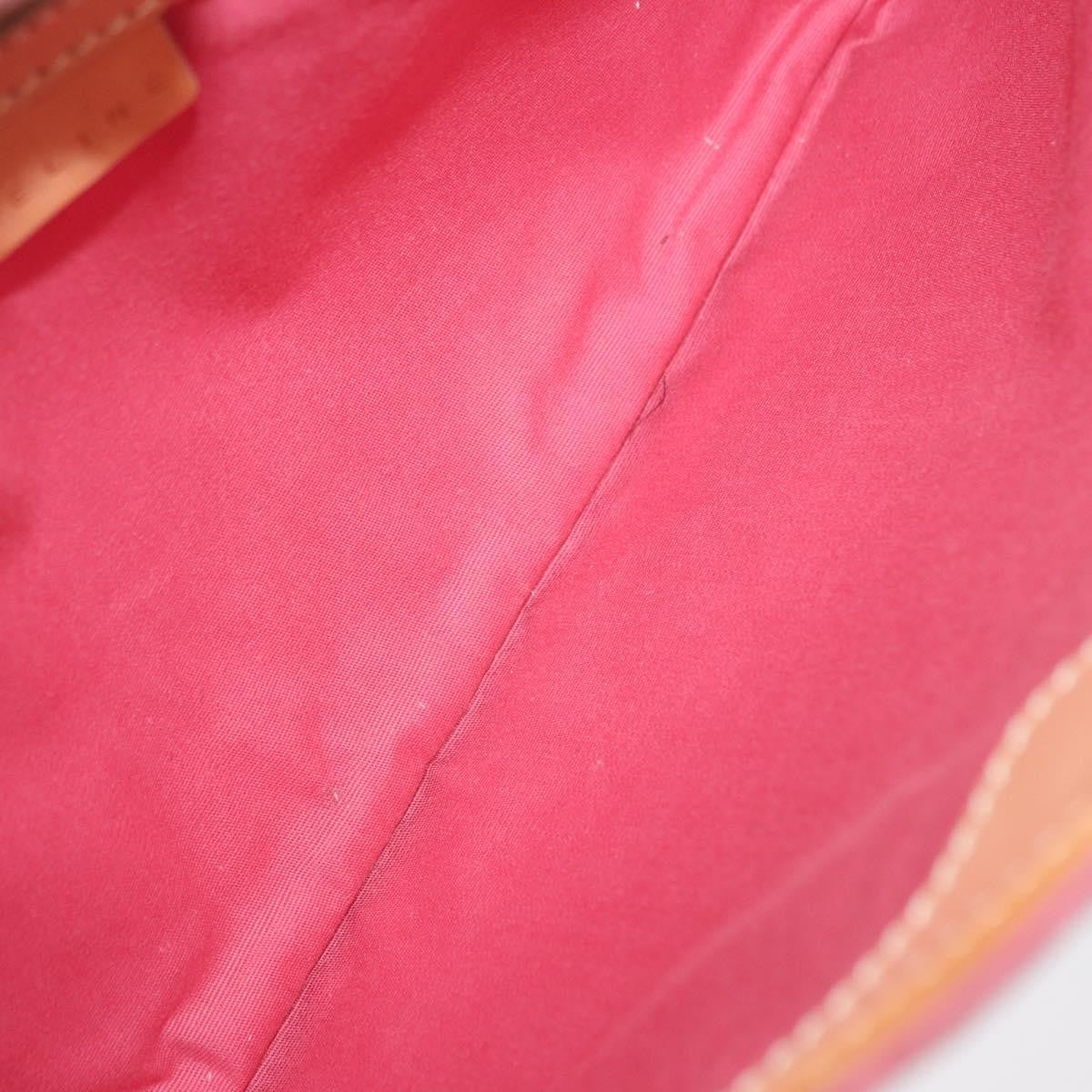 Celine C Macadam Shoulder Bag Suede Pink Suede Shoulder Bag Bag (Pre-Owned)