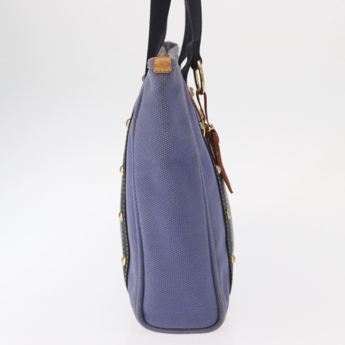 Louis Vuitton Antigua Tote Canvas Blue Canvas Tote Bag Bag (Pre-Owned)