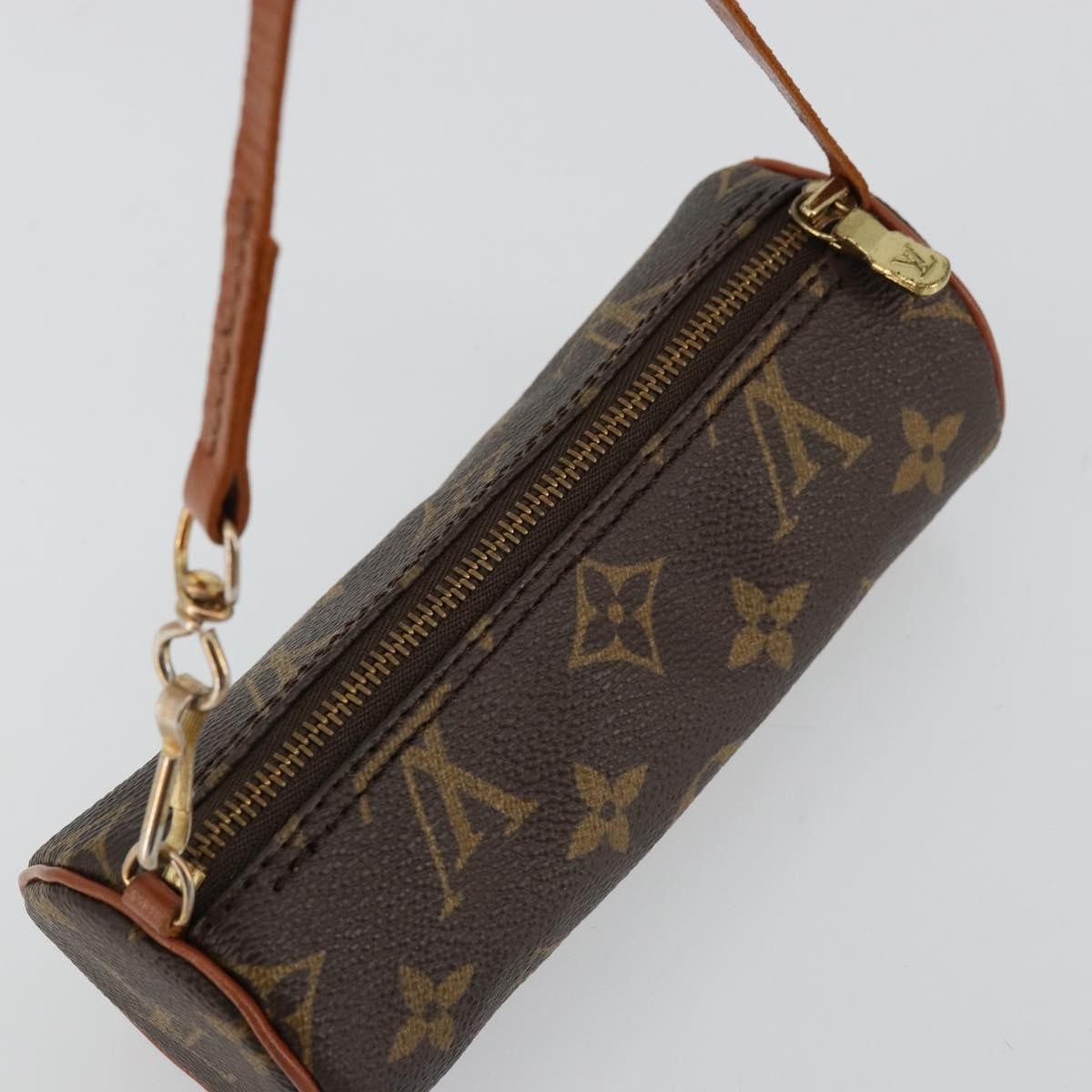 Louis Vuitton Papillon Pochette Monogram Canvas Brown Canvas Clutche & Pouche Bag (Pre-Owned)