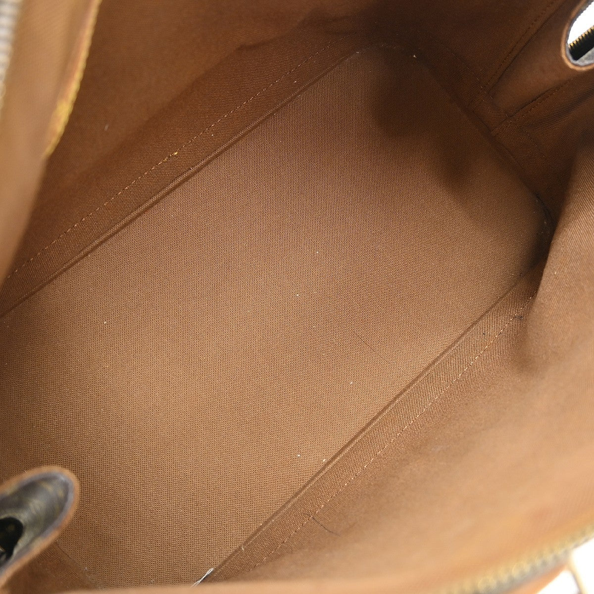 Louis Vuitton Alma Handbag Monogram Canvas Brown Canvas Handbag (Pre-Owned)