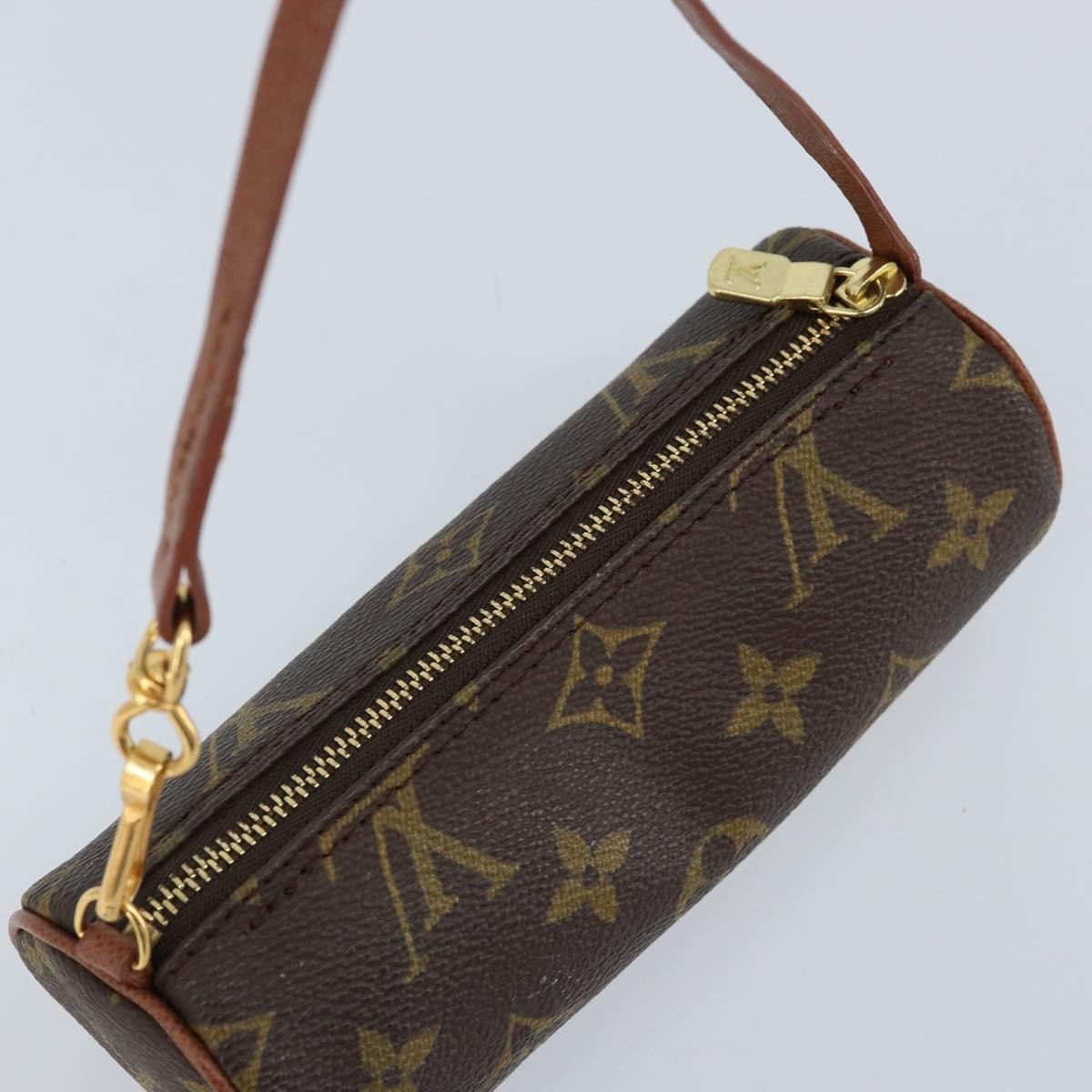 Louis Vuitton Papillon Pochette Monogram Canvas Brown Canvas Clutche & Pouche Bag (Pre-Owned)