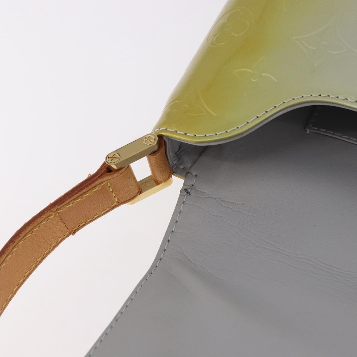 Louis Vuitton Thompson Street Handbag Monogram Vernis Gray Patent_Leather Shoulder Bag Bag (Pre-Owned)