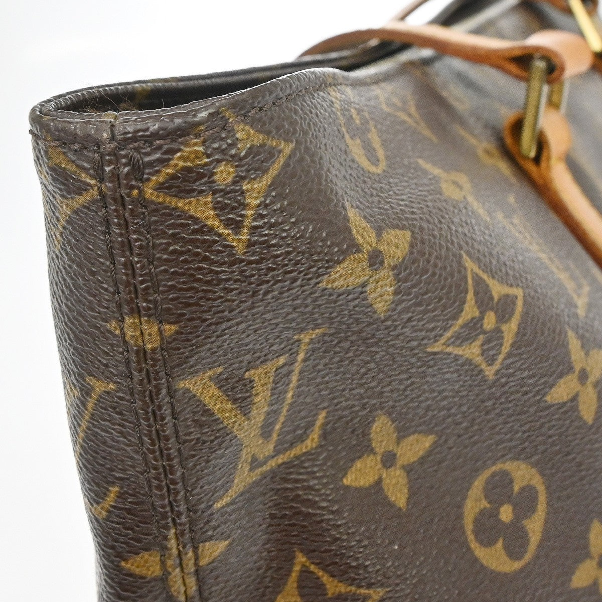 Louis Vuitton Cabas Mezzo Monogram Canvas Brown Canvas Tote Bag Bag (Pre-Owned)