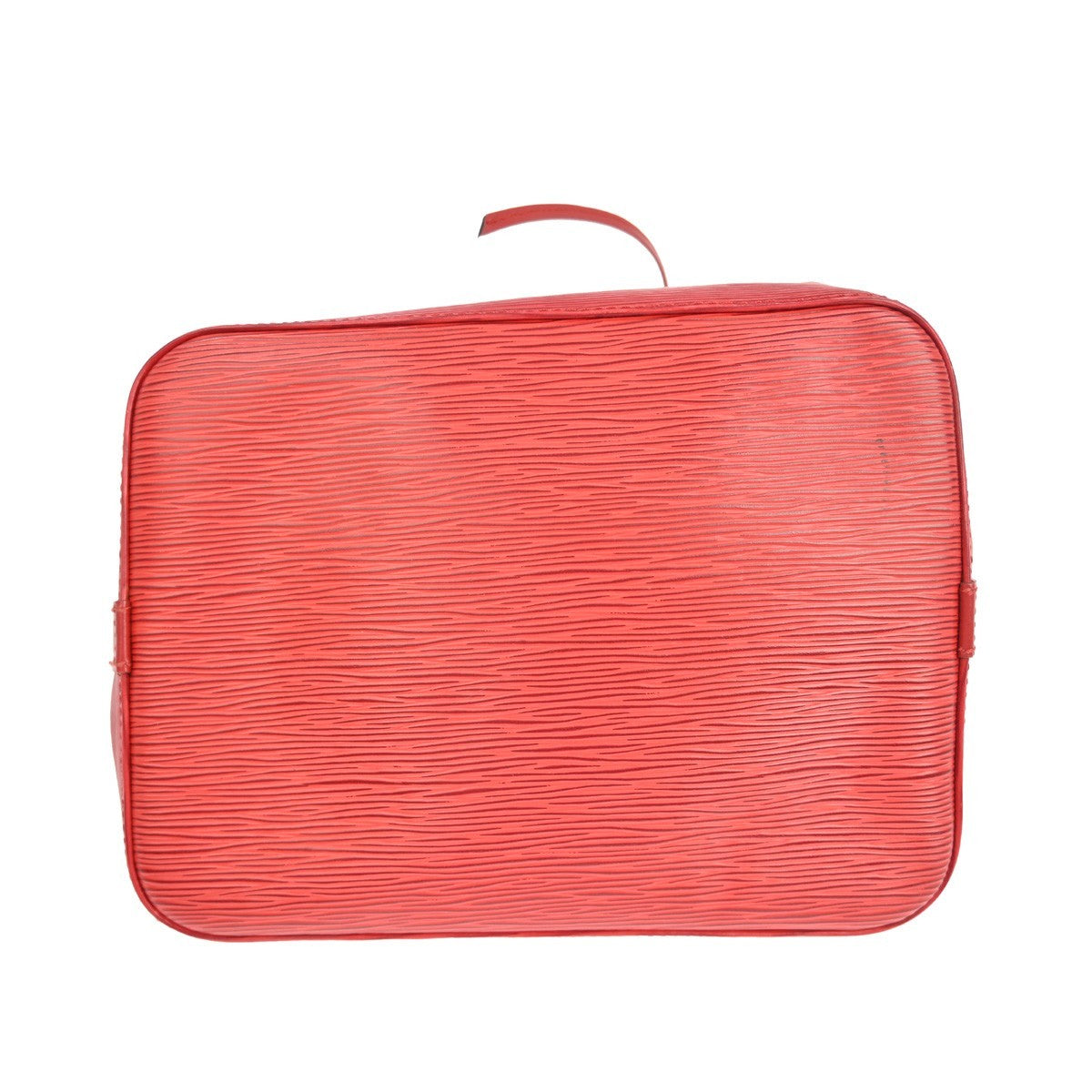 Louis Vuitton Petit Noe Handbag Epi Leather Red Leather Shoulder Bag Bag (Pre-Owned)