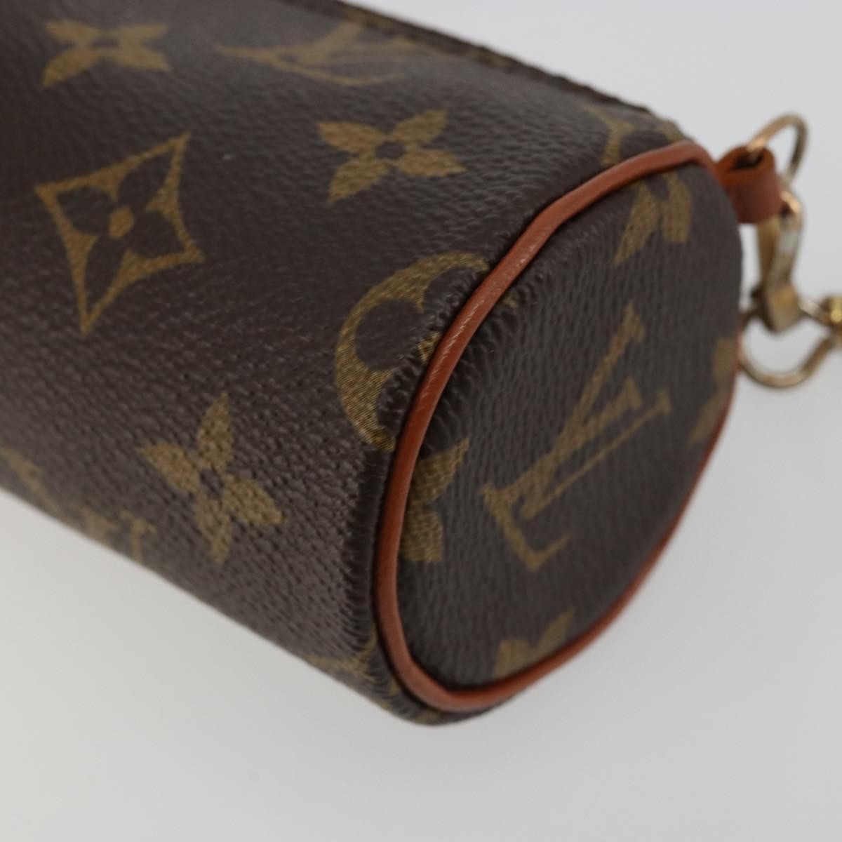 Louis Vuitton Papillon Pochette Monogram Canvas Brown Canvas Clutche & Pouche Bag (Pre-Owned)