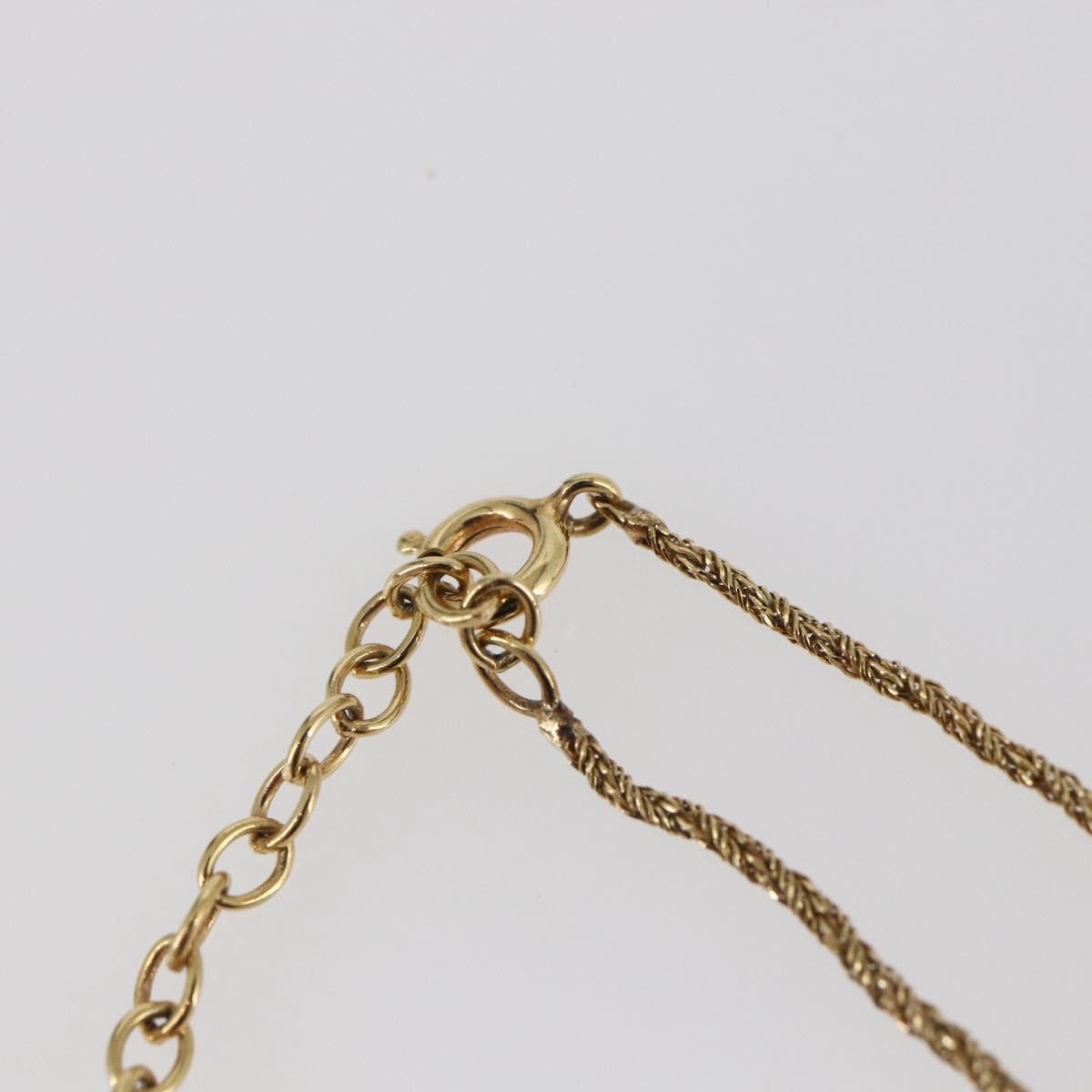 Christian Dior Cd Pendant Necklace Metal Gold Metal Jewelry (Pre-Owned)