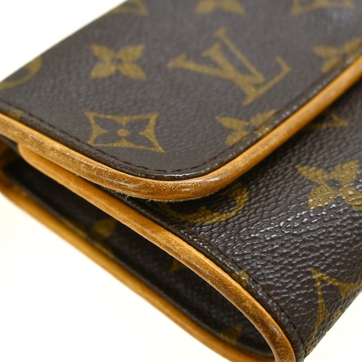 Louis Vuitton Twin Handbag Monogram Canvas Brown Canvas Clutche & Pouche Bag (Pre-Owned)
