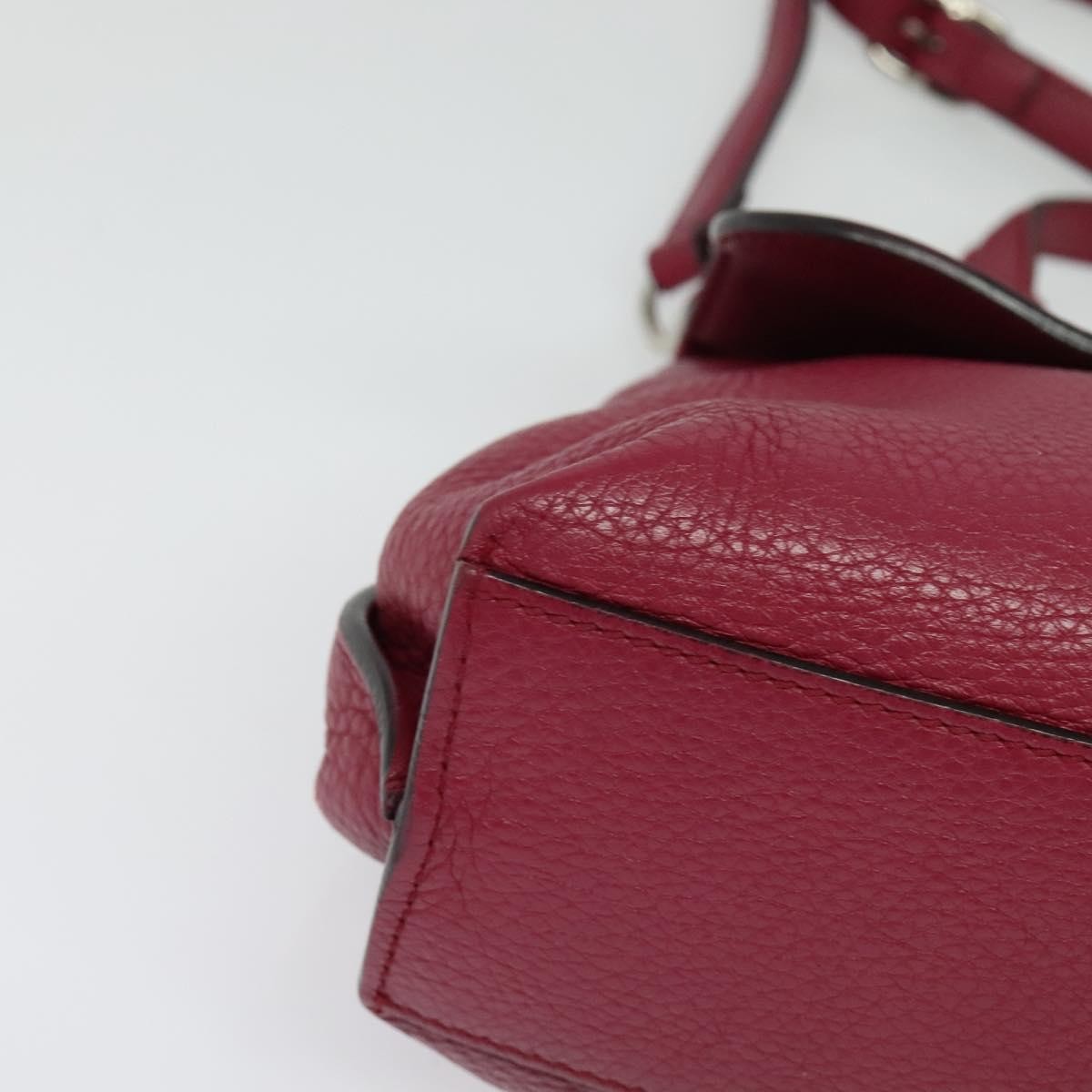 Gucci Bamboo Daily Top Handle Bag Leather Pink Leather Bag (Pre-Owned)