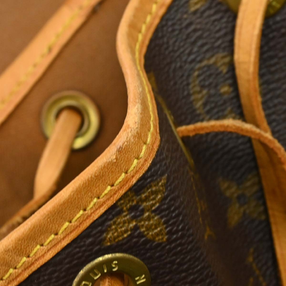 Louis Vuitton Vintage Montsouris Backpack Monogram Canvas Brown Canvas Backpack Bag (Pre-Owned)