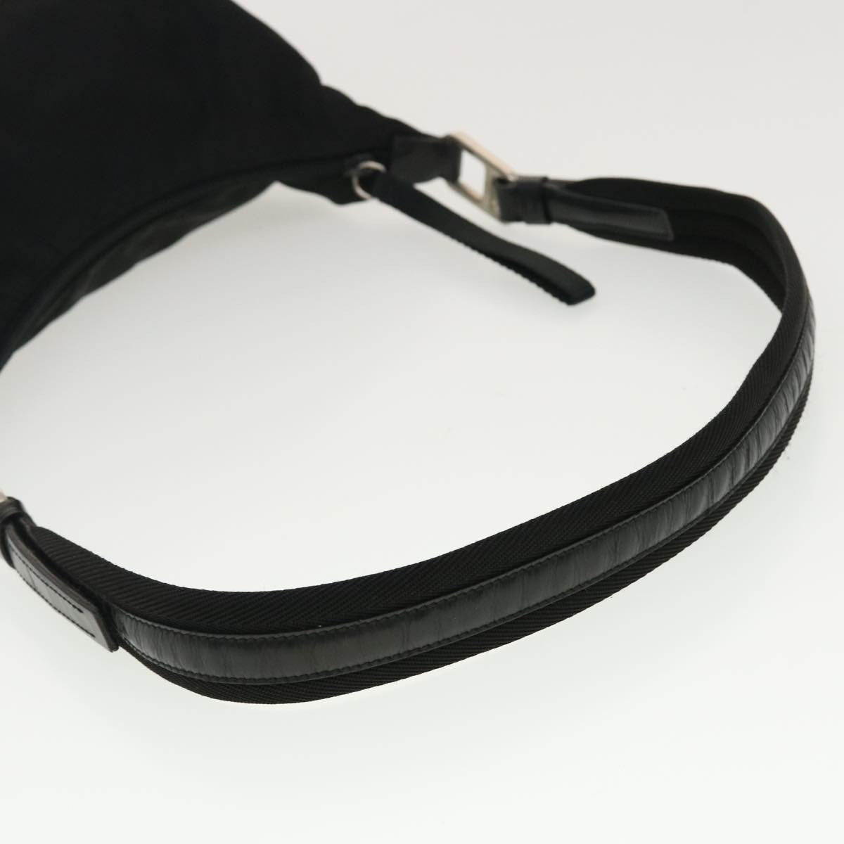 Prada Vintage Shoulder Bag Tessuto Black Nylon Shoulder Bag Bag (Pre-Owned)