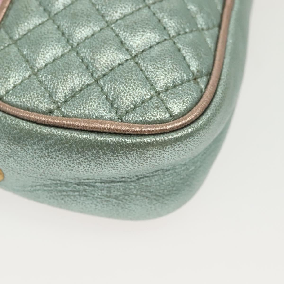 Gucci Trapuntata Camera Shoulder Bag Quilted Laminated Leather Multicolour Leather Shoulder Bag Bag (Pre-Owned)