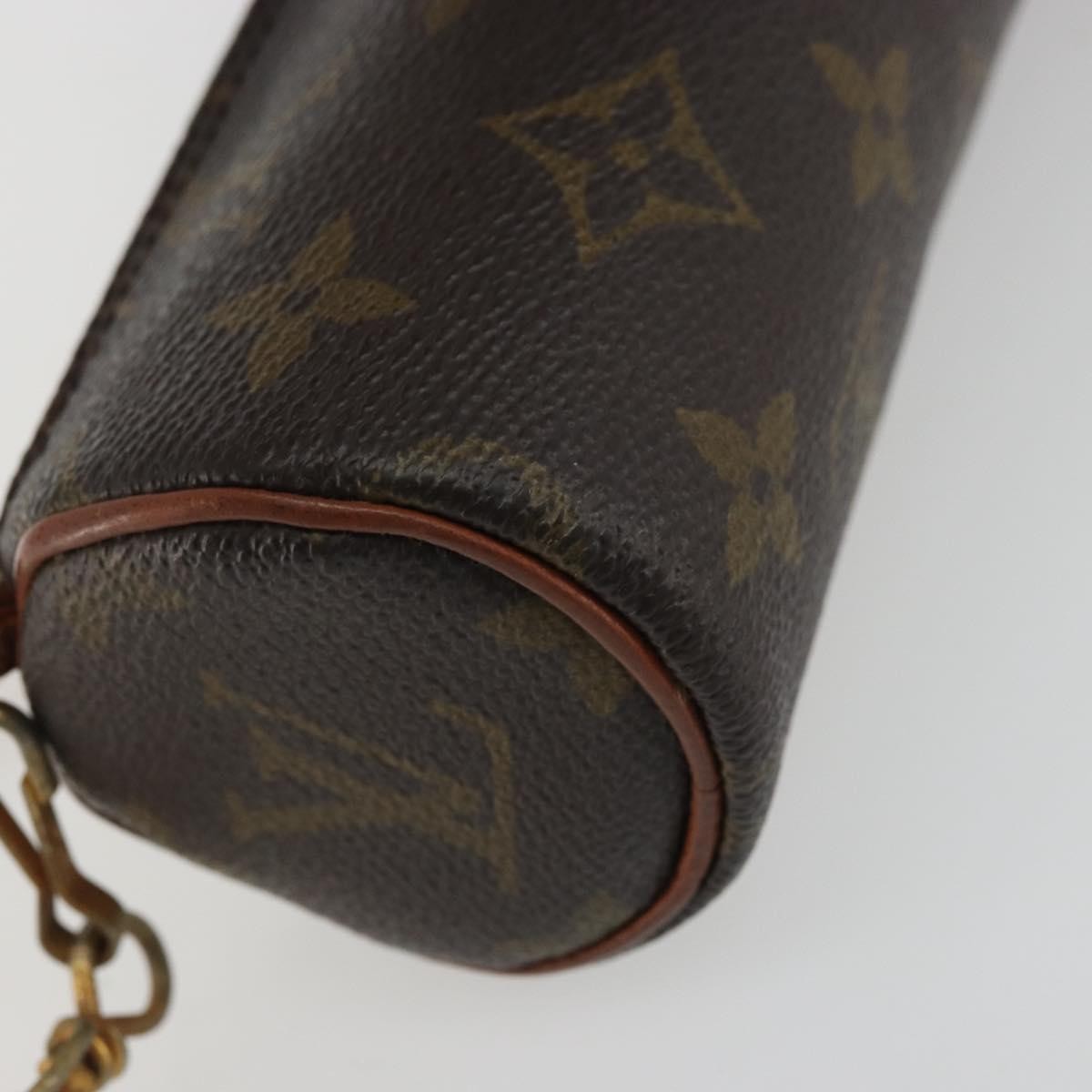 Louis Vuitton Papillon Pochette Monogram Canvas Brown Canvas Clutche & Pouche Bag (Pre-Owned)