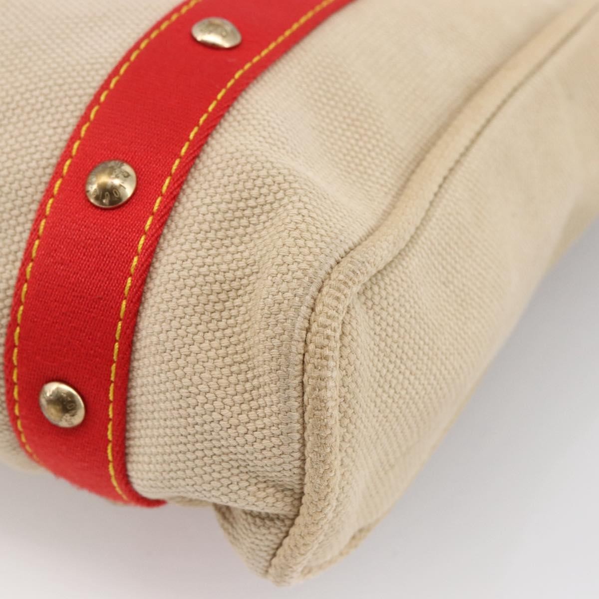 Louis Vuitton Antigua Tote Canvas Beige Canvas Tote Bag Bag (Pre-Owned)
