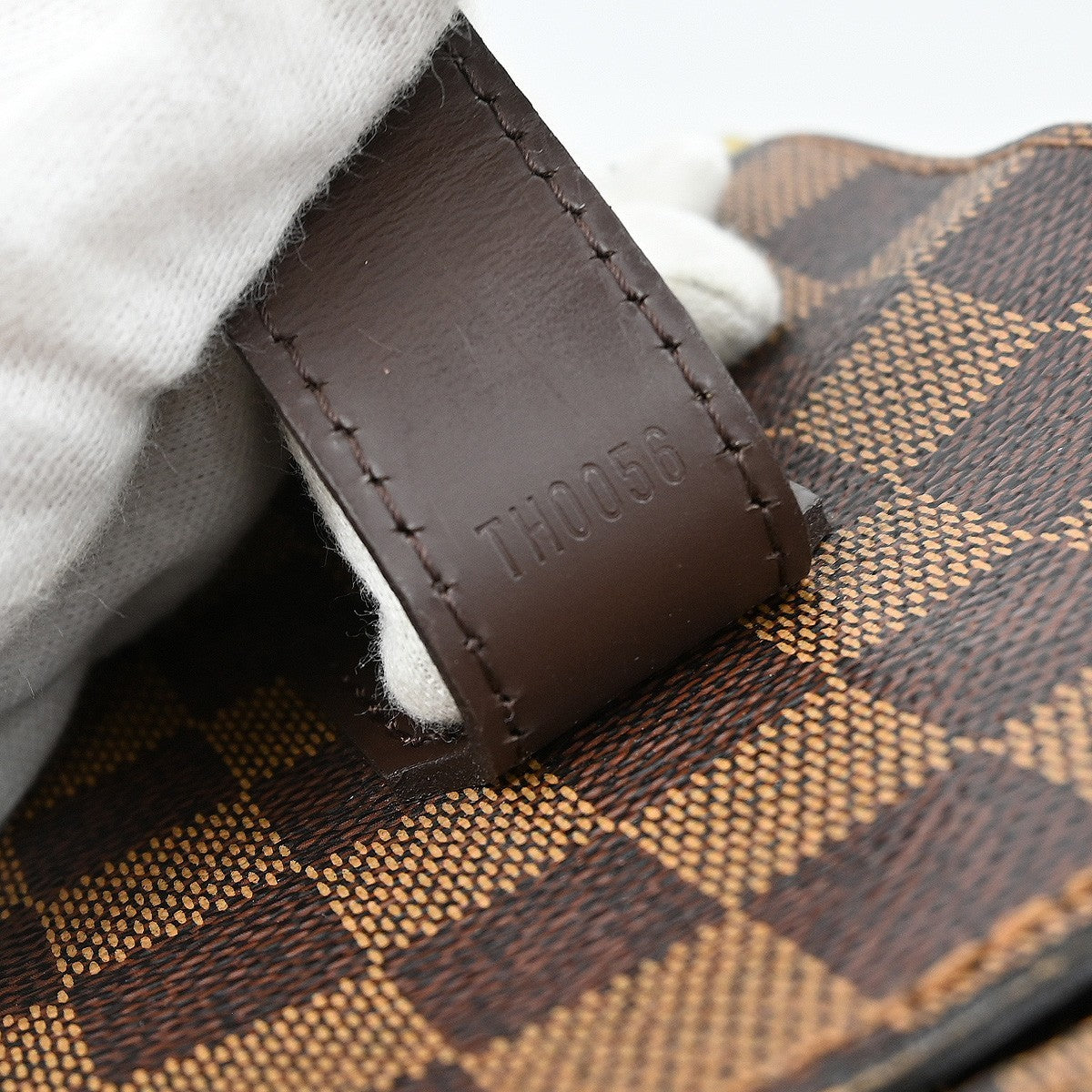 Louis Vuitton Broadway Bag Damier Brown Canvas Shoulder Bag Bag (Pre-Owned)
