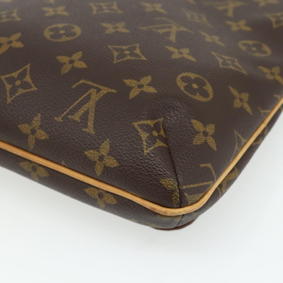 Louis Vuitton Musette Salsa Handbag Monogram Canvas Brown Canvas Shoulder Bag Bag (Pre-Owned)