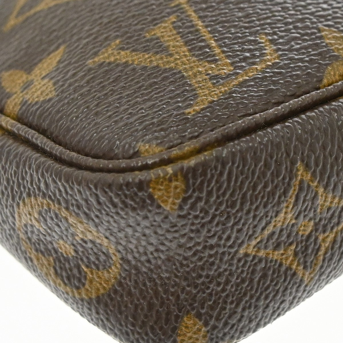 Louis Vuitton Pochette Accessoires Nm Monogram Canvas Brown Canvas Clutche & Pouche Bag (Pre-Owned)