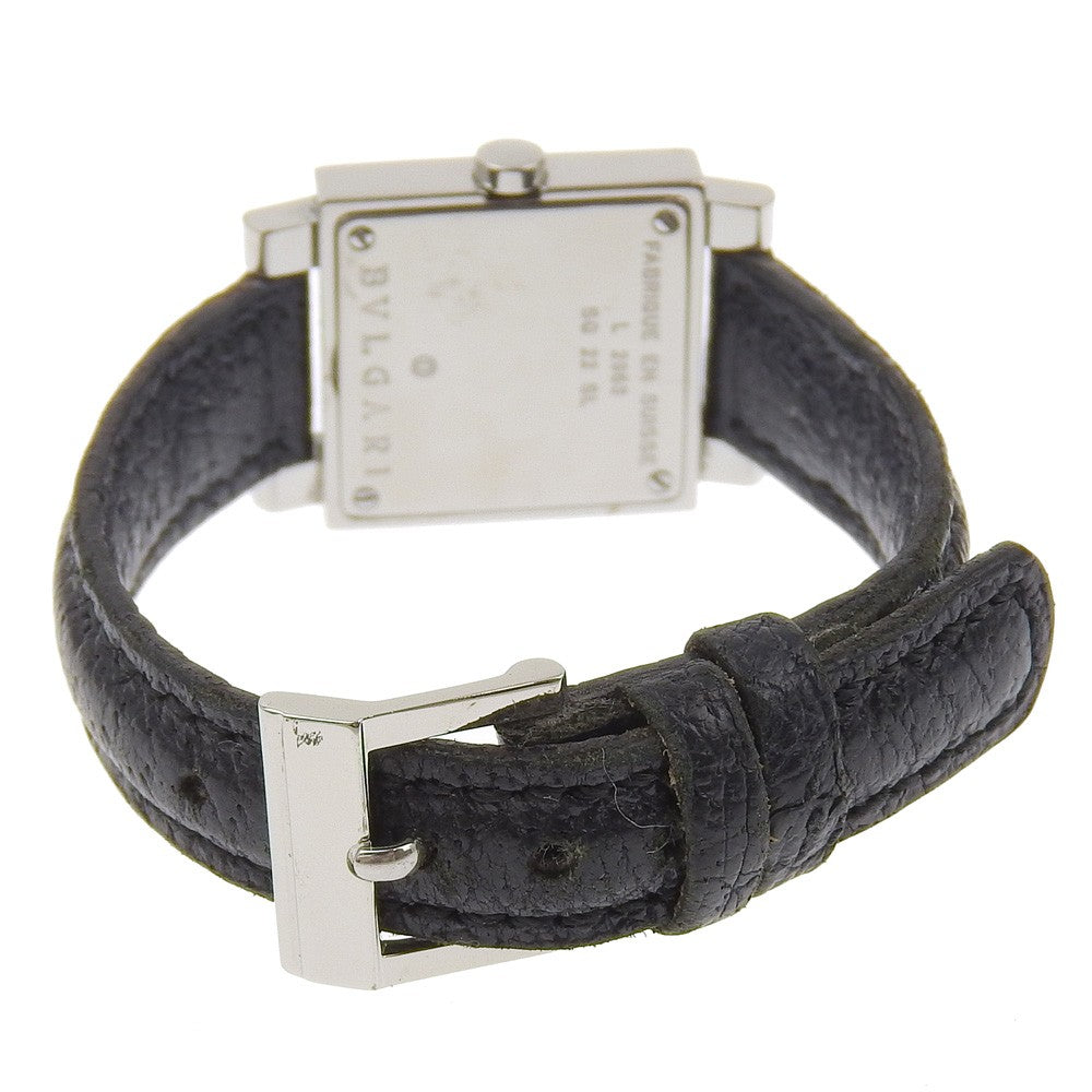 Bvlgari Quadrato Quartz Watch Stainless Steel Watch (Pre-Owned)