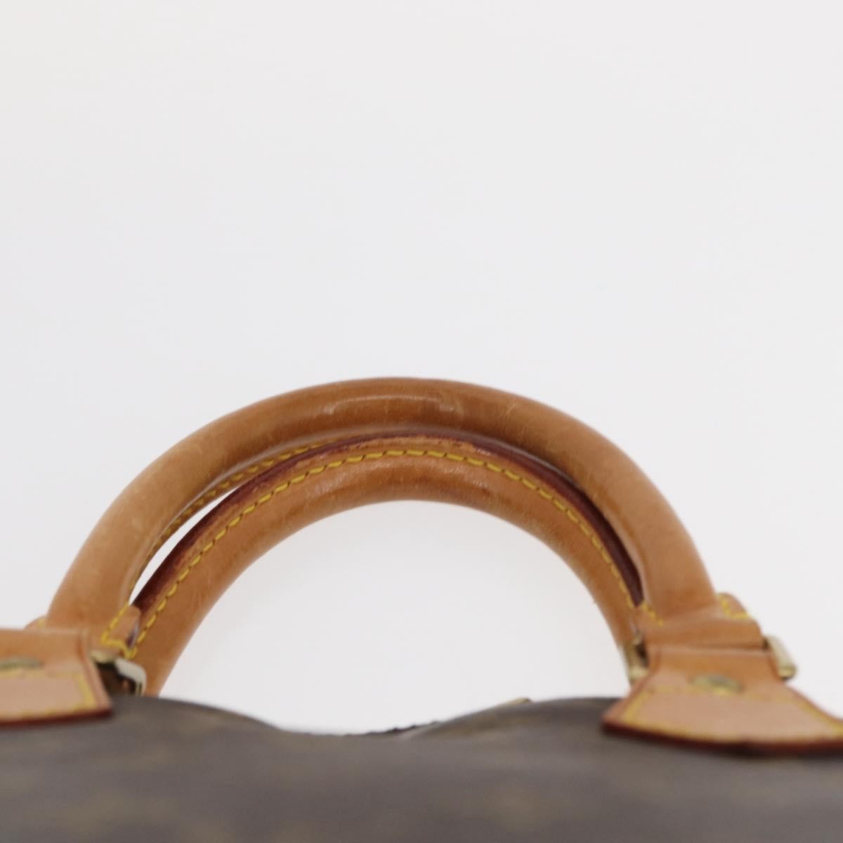 Louis Vuitton Alma Handbag Monogram Canvas Brown Canvas Handbag (Pre-Owned)