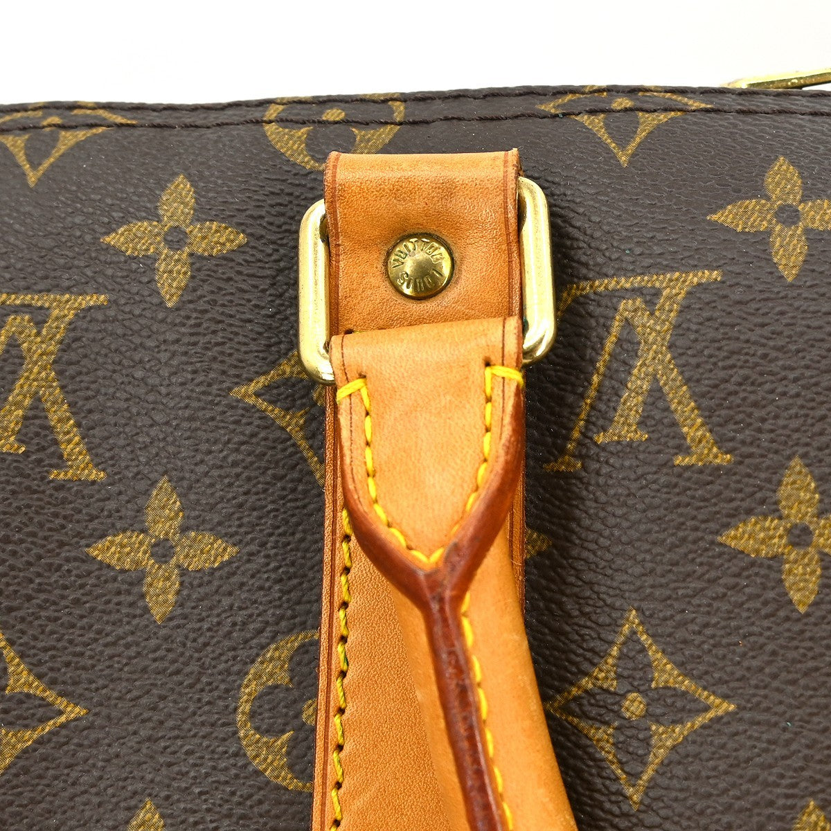 Louis Vuitton Keepall Bag Monogram Canvas Brown Canvas Travel Bag Bag (Pre-Owned)