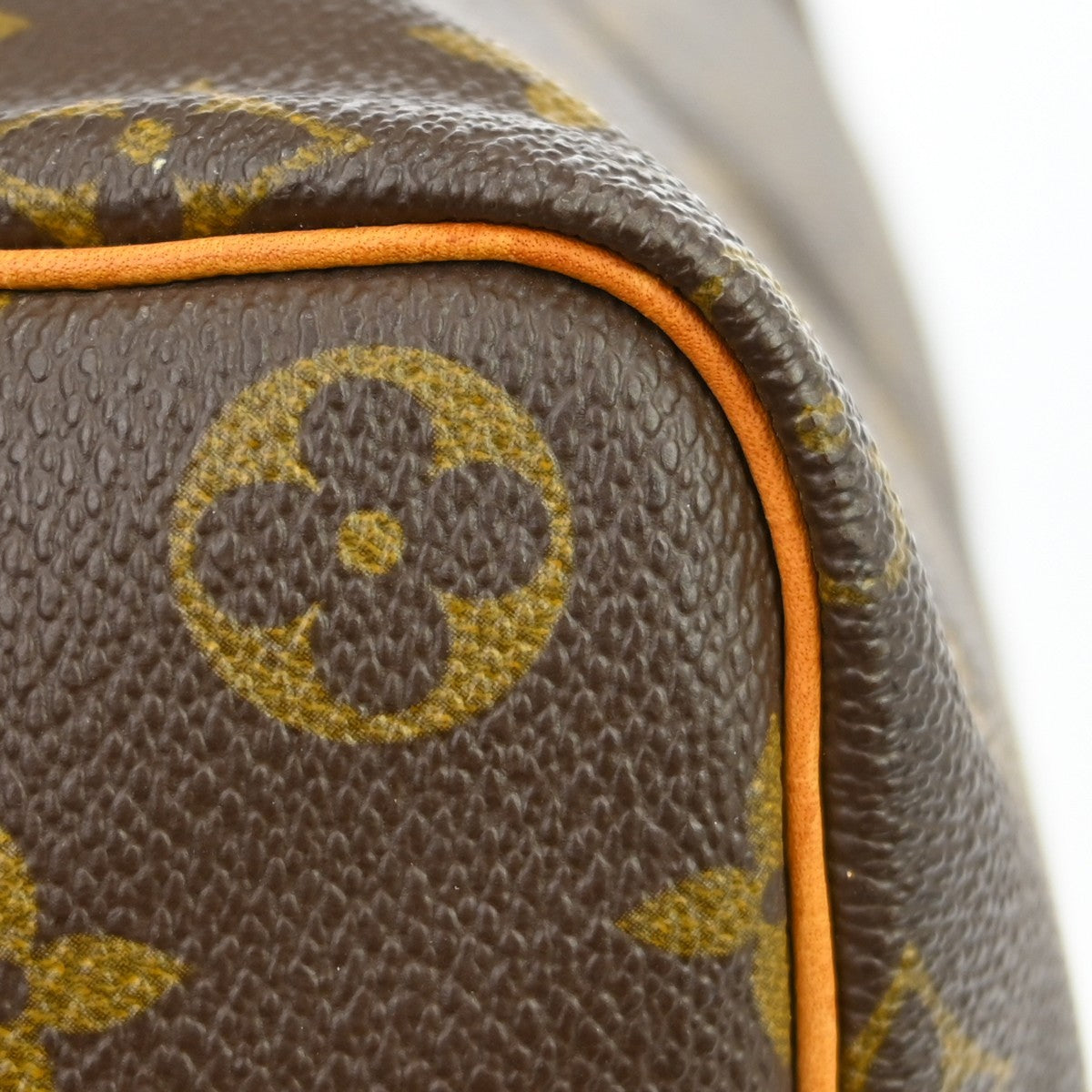 Louis Vuitton Speedy Handbag Monogram Canvas Brown Canvas Handbag (Pre-Owned)