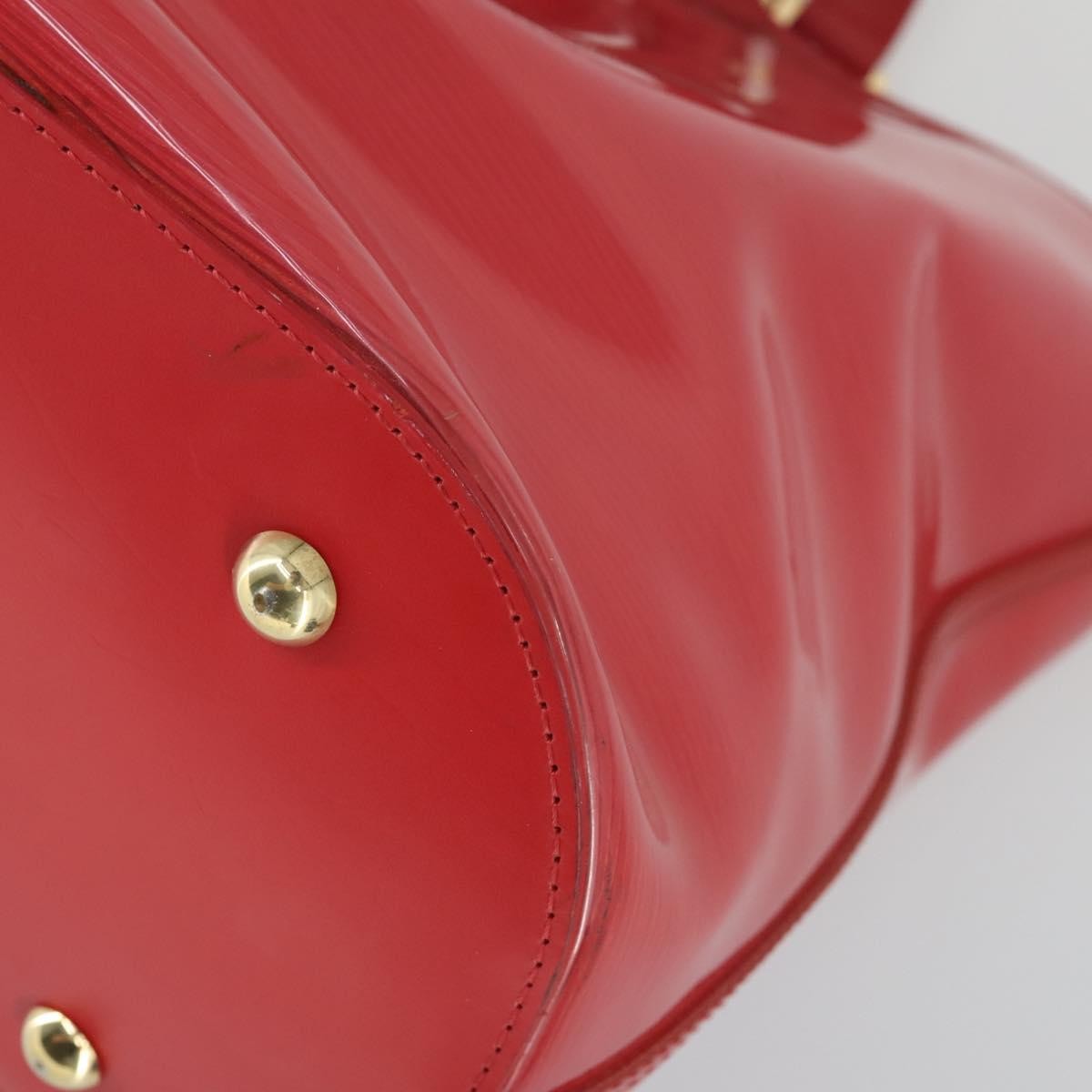 Louis Vuitton Plage Lagoon Bay Handbag Vinyl Epi Leather Red Plastic Tote Bag Bag (Pre-Owned)
