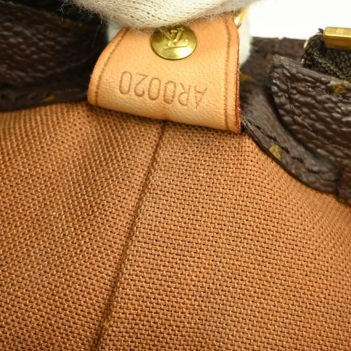 Louis Vuitton Cabas Mezzo Monogram Canvas Brown Canvas Tote Bag Bag (Pre-Owned)