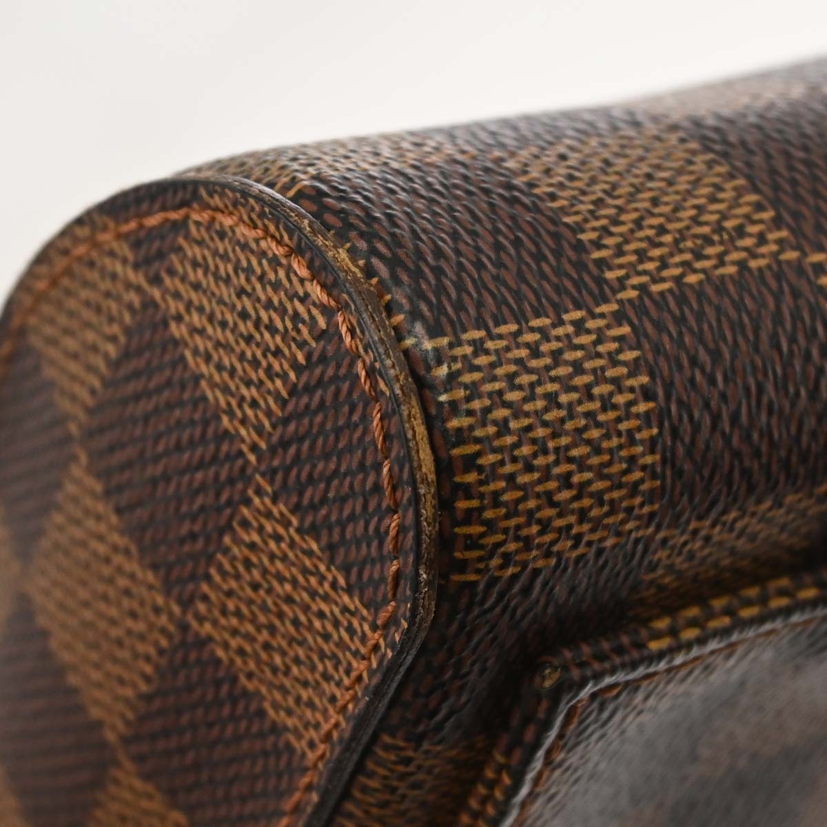 Louis Vuitton Geronimos Waist Bag Damier Brown Canvas Shoulder Bag Bag (Pre-Owned)