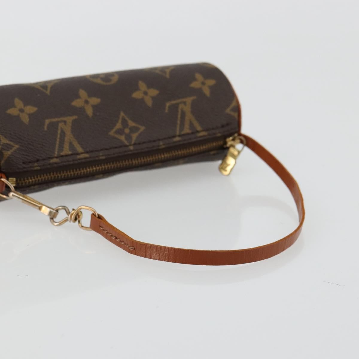 Louis Vuitton Papillon Pochette Monogram Canvas Brown Canvas Clutche & Pouche Bag (Pre-Owned)