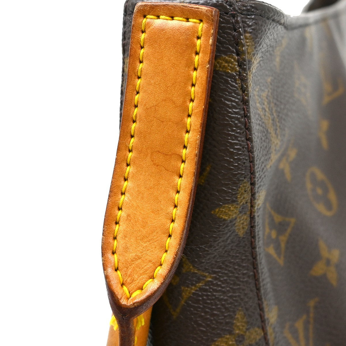 Louis Vuitton Monogram Looping Handbag Monogram Canvas Brown Canvas Shoulder Bag Bag (Pre-Owned)