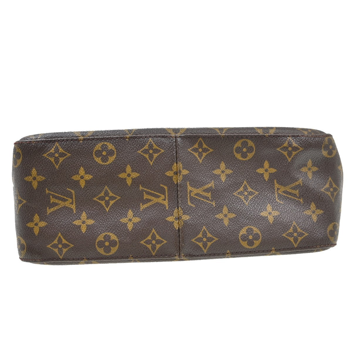 Louis Vuitton Monogram Looping Handbag Monogram Canvas Brown Canvas Shoulder Bag Bag (Pre-Owned)